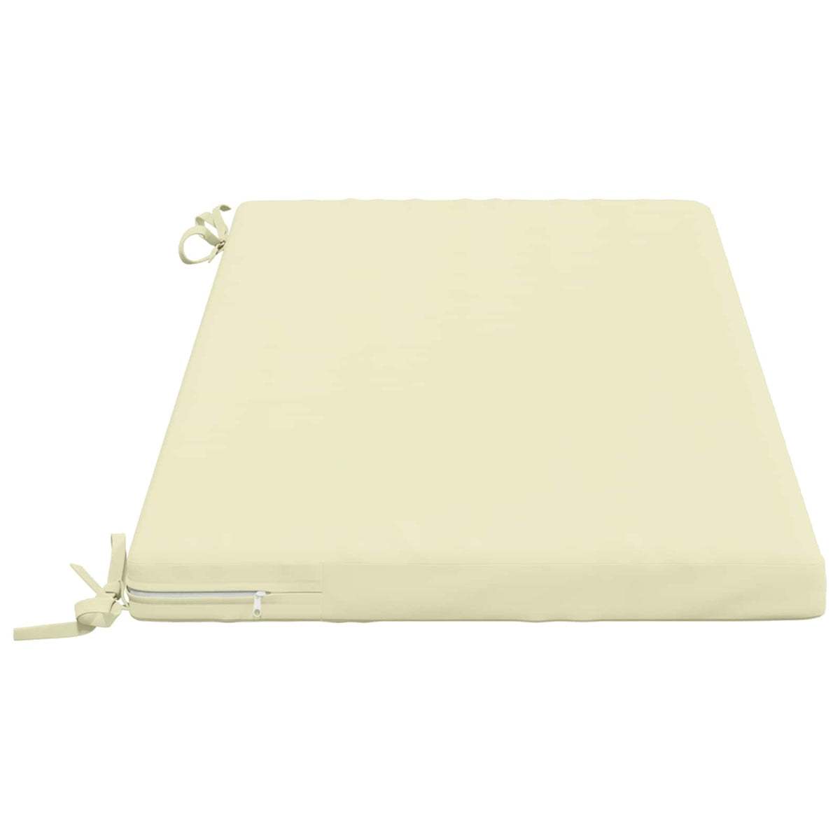 Bench Cushion SOEST 100% Polyester Cream 110 x 50 x 5 cm