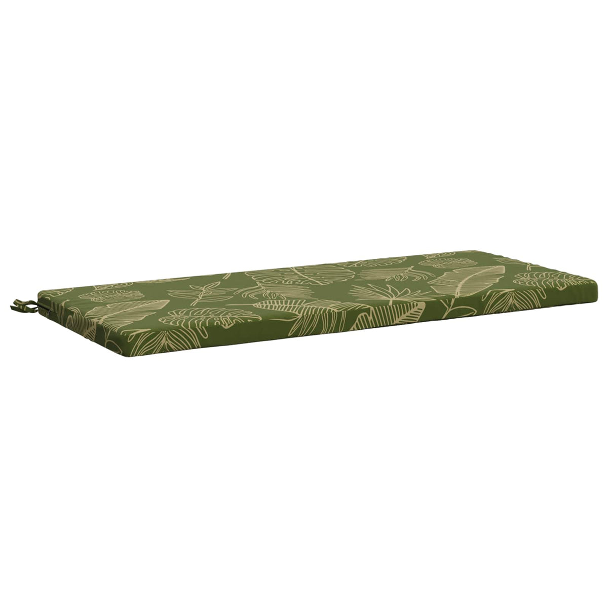 Bench Cushions SOEST 2 pcs 100% Polyester Leaf Design