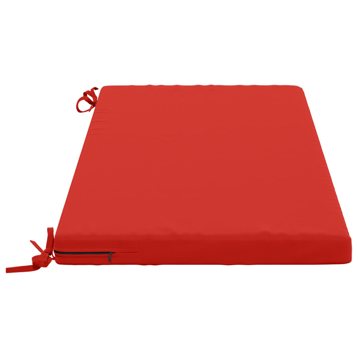 Bench Cushions SOEST 2 pcs 100% Polyester Red 110 x 50 x 5 cm