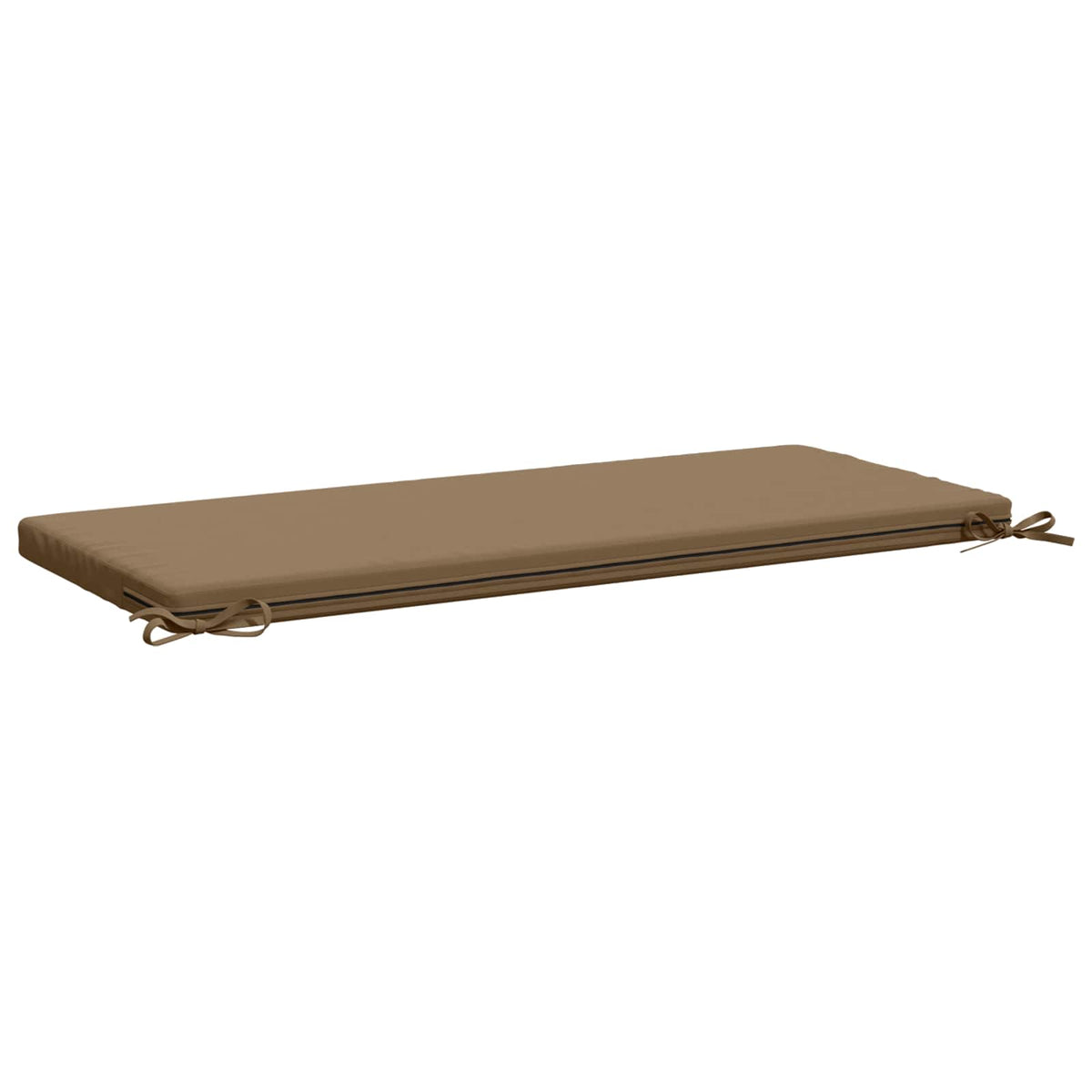Bench Cushion SOEST 100% Polyester Taupe 110 x 50 x 5 cm