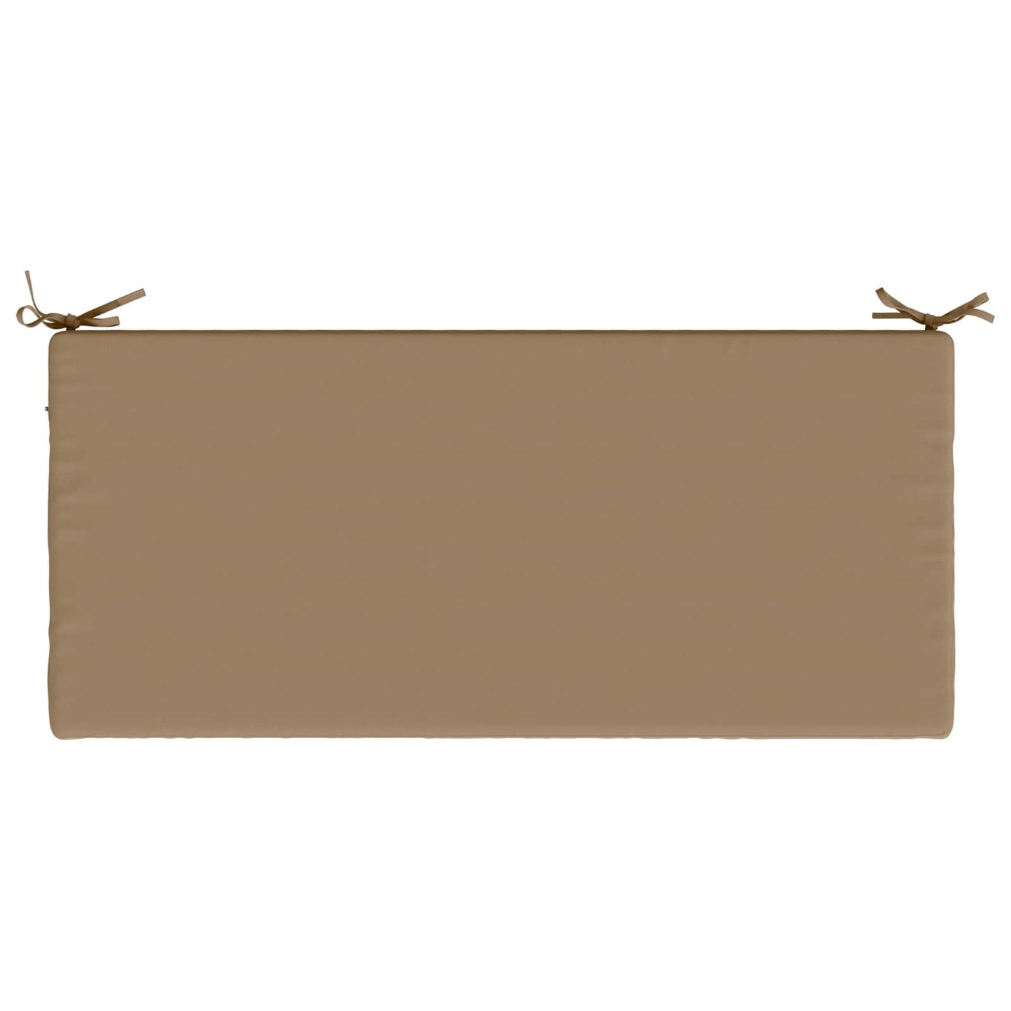 Bench Cushion SOEST 100% Polyester Taupe 110 x 50 x 5 cm