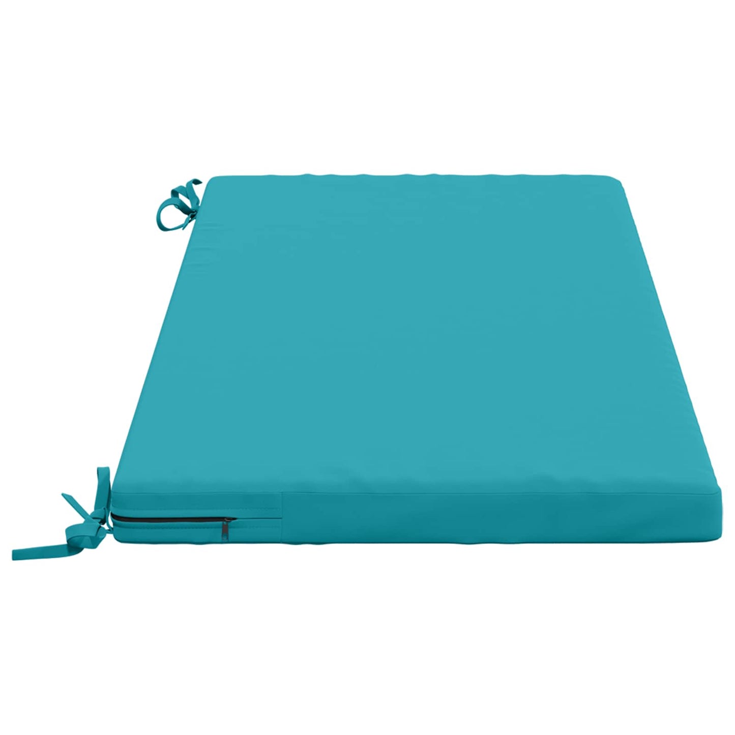Bench Cushion SOEST 100% Polyester Turquoise 110 x 50 x 5 cm