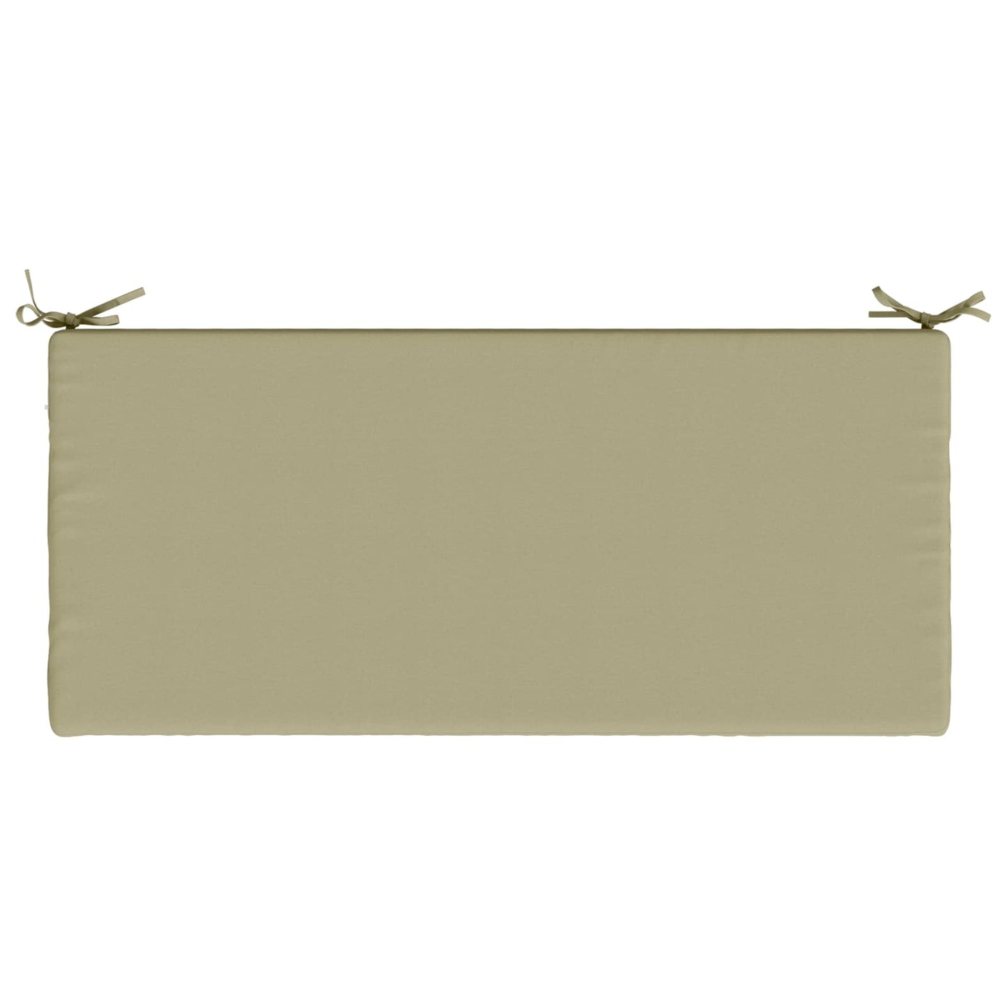 Bench Cushion SOEST 100% Polyester Light Green 120 x 50 x 5 cm