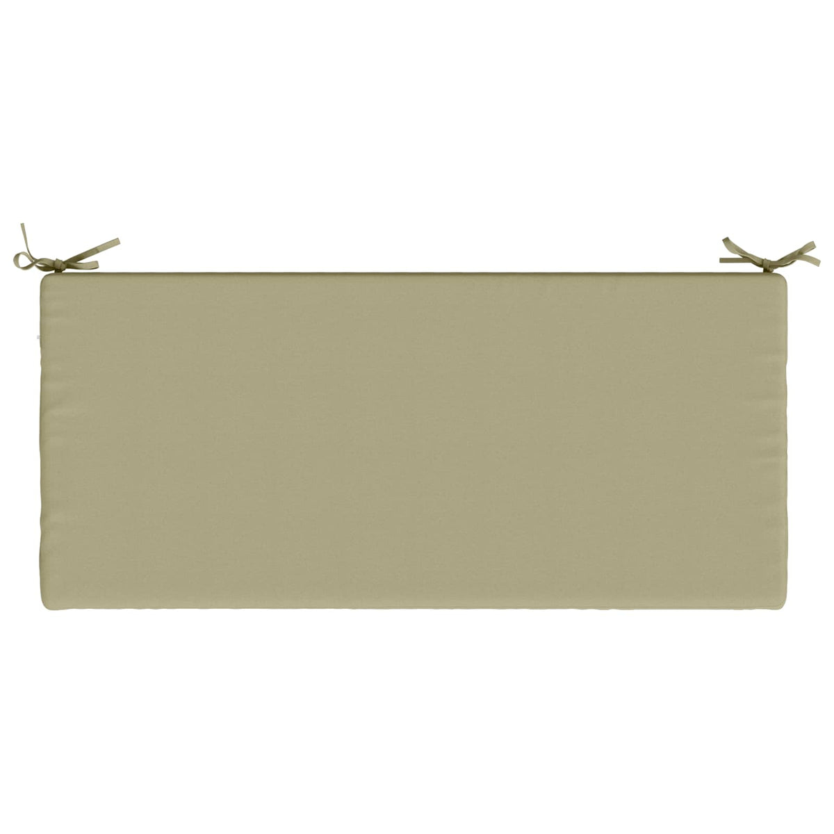 2-Piece Bench Cushions SOEST 2 pcs 100% Polyester Light Green
