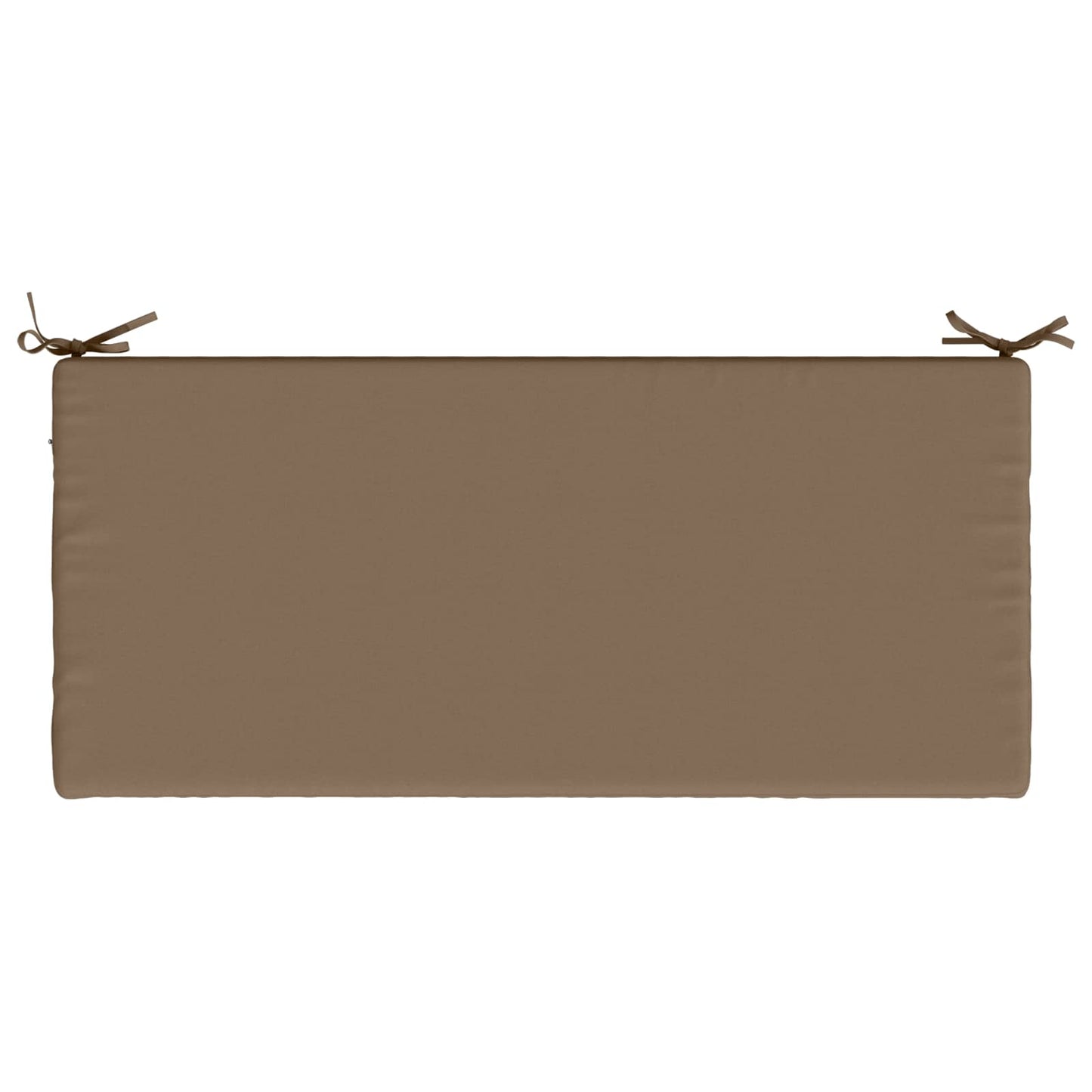 Bench Cushion SOEST 100% Polyester Taupe 120 x 50 x 5 cm