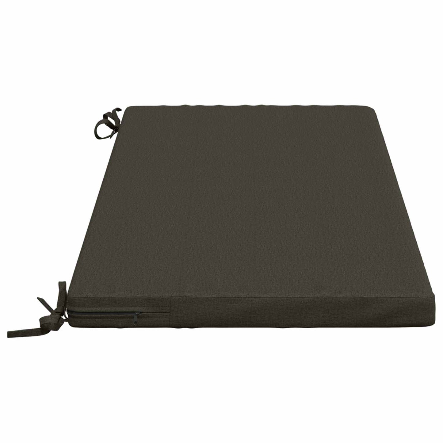 Bench Cushion SOEST 100% Polyester Anthracite 120 x 50 x 5 cm