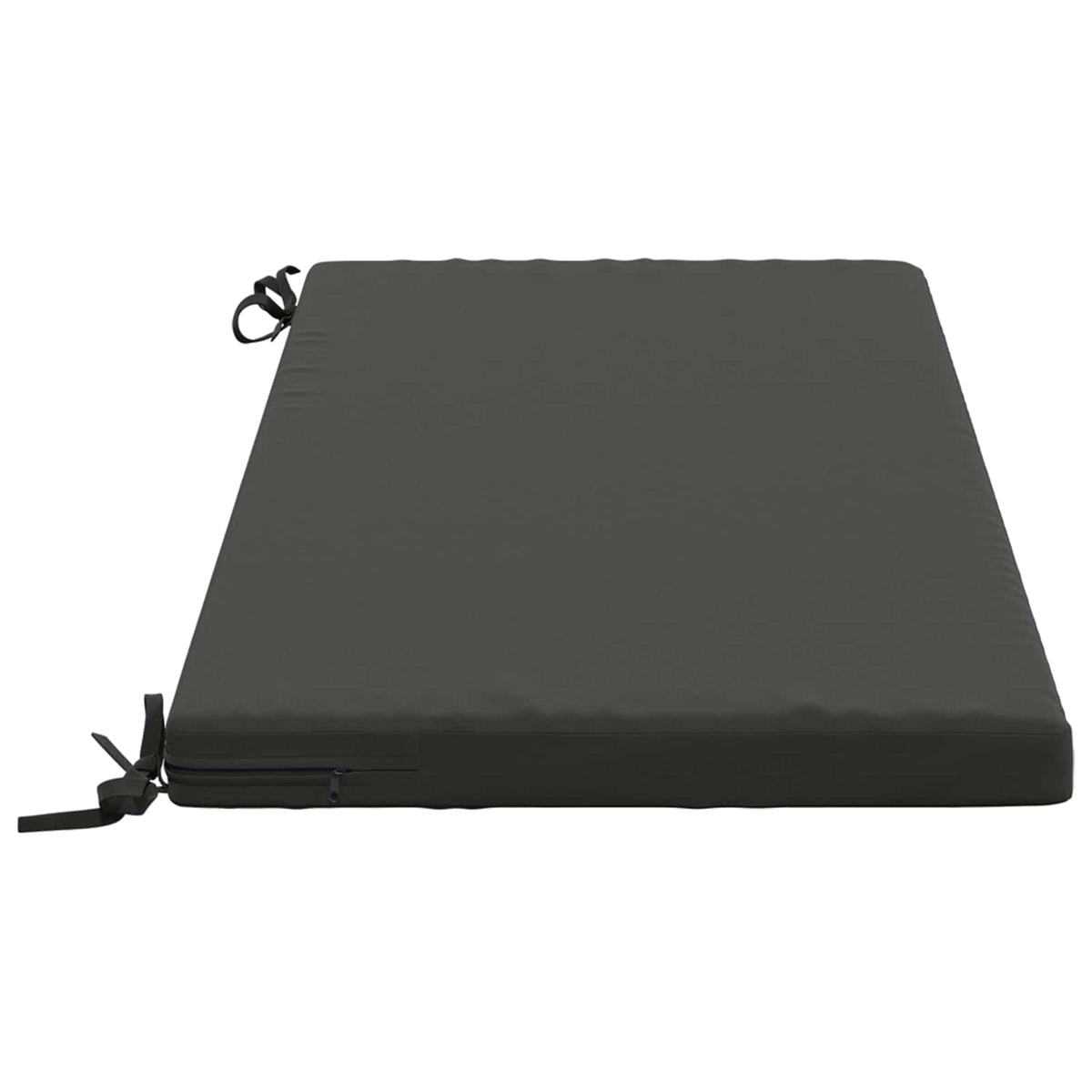 Bench Cushion SOEST 100% Polyester Anthracite 120 x 50 x 5 cm