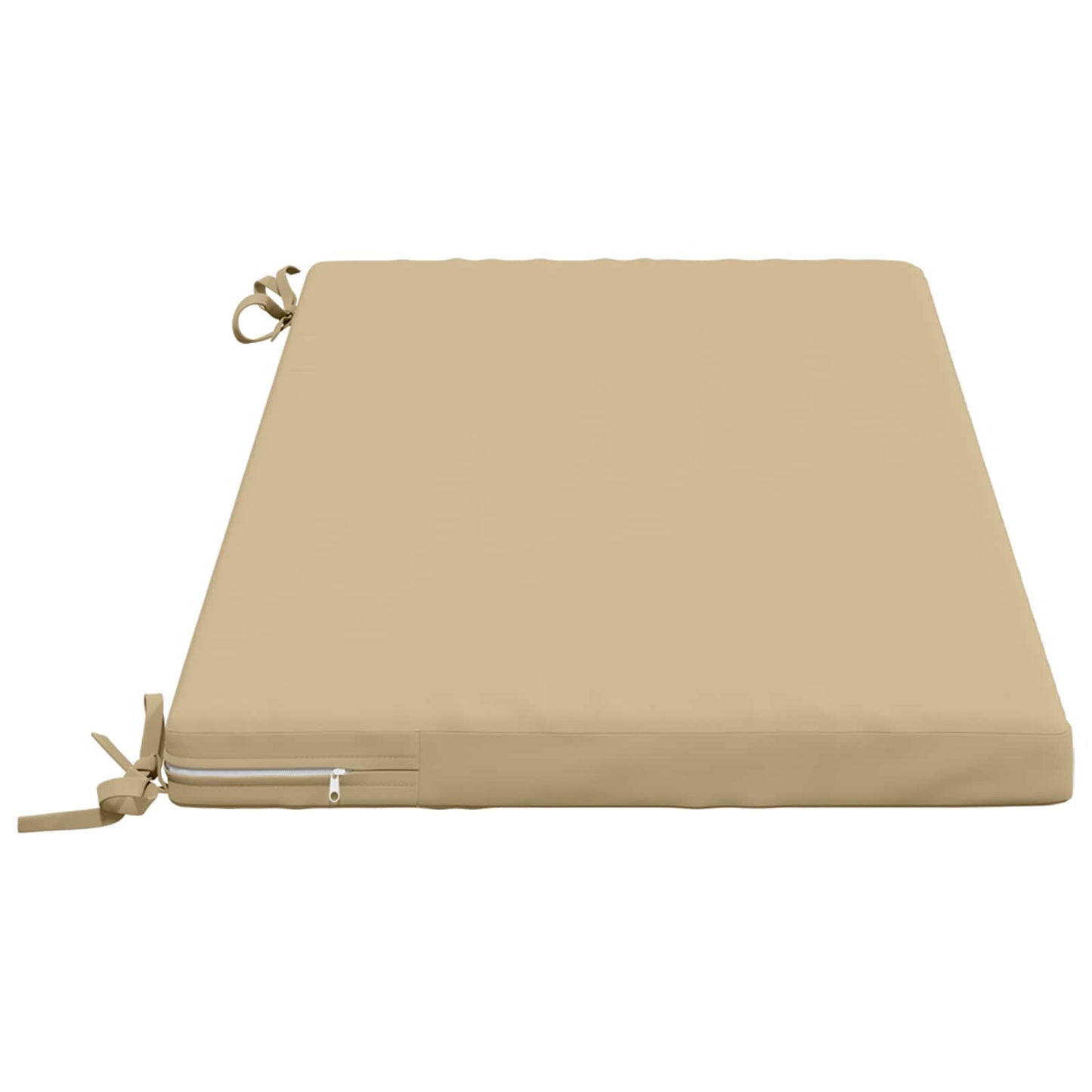 Bench Cushion SOEST 100% Polyester Beige 120 x 50 x 5 cm