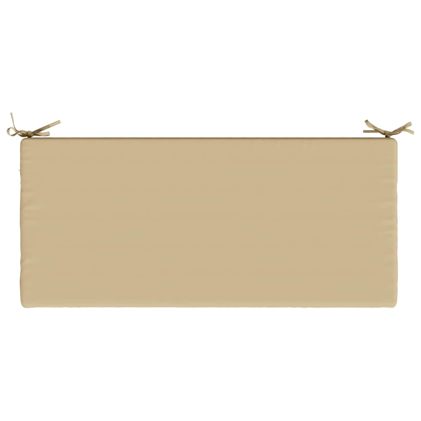 Bench Cushion SOEST 100% Polyester Beige 120 x 50 x 5 cm