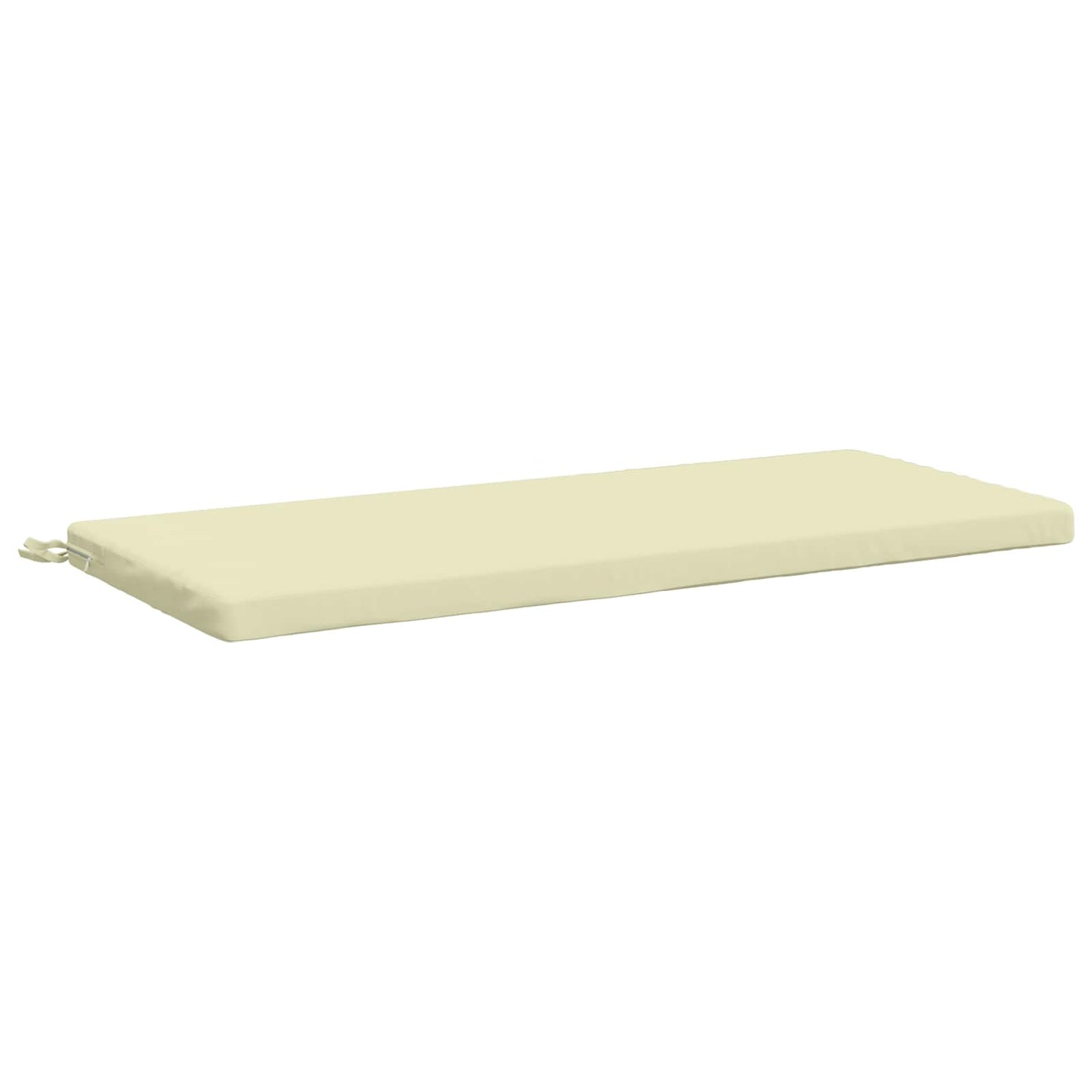 2-Piece Bench Cushions SOEST 2 pcs 100% Polyester Cream