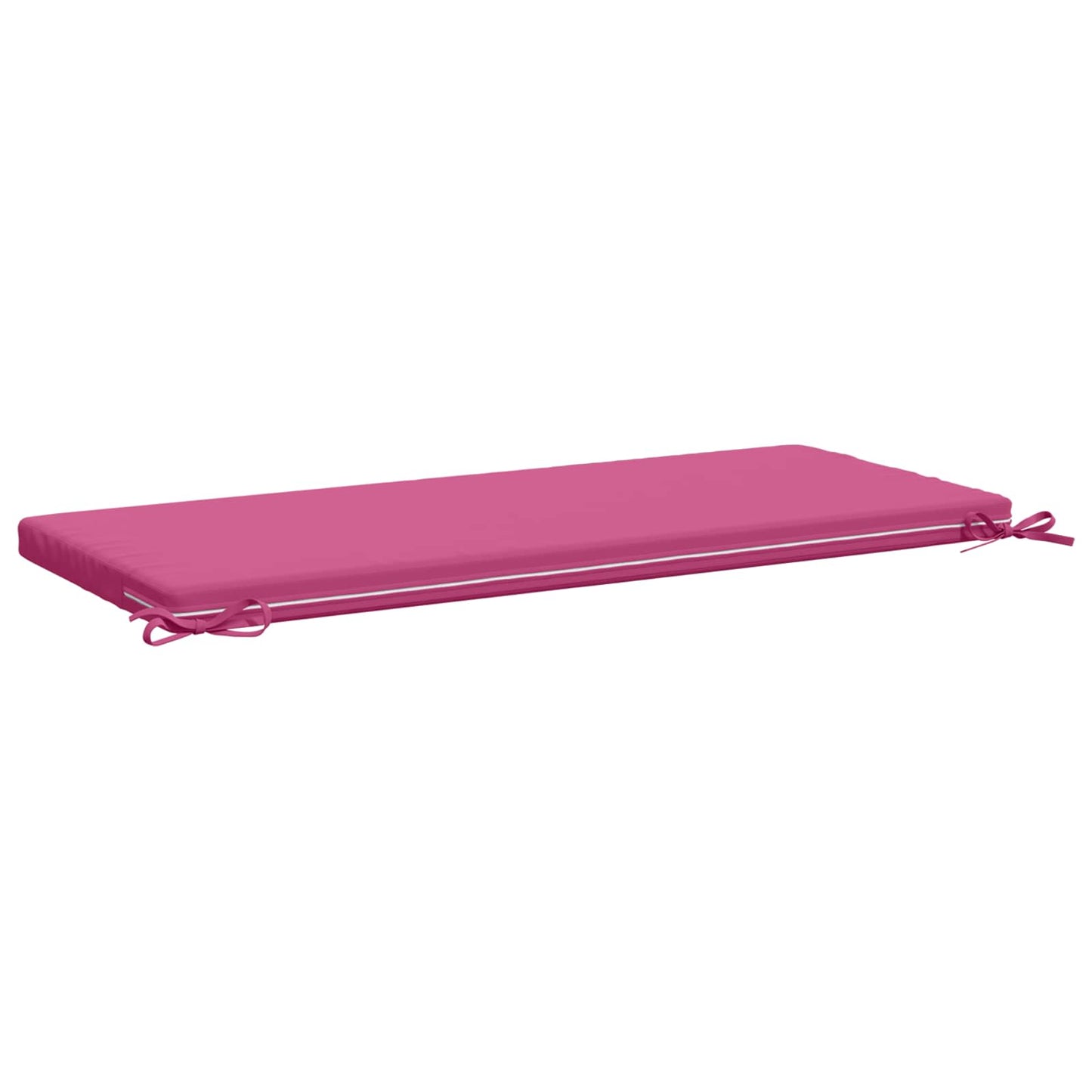 Bench Cushion SOEST 100% Polyester Pink 120 x 50 x 5 cm