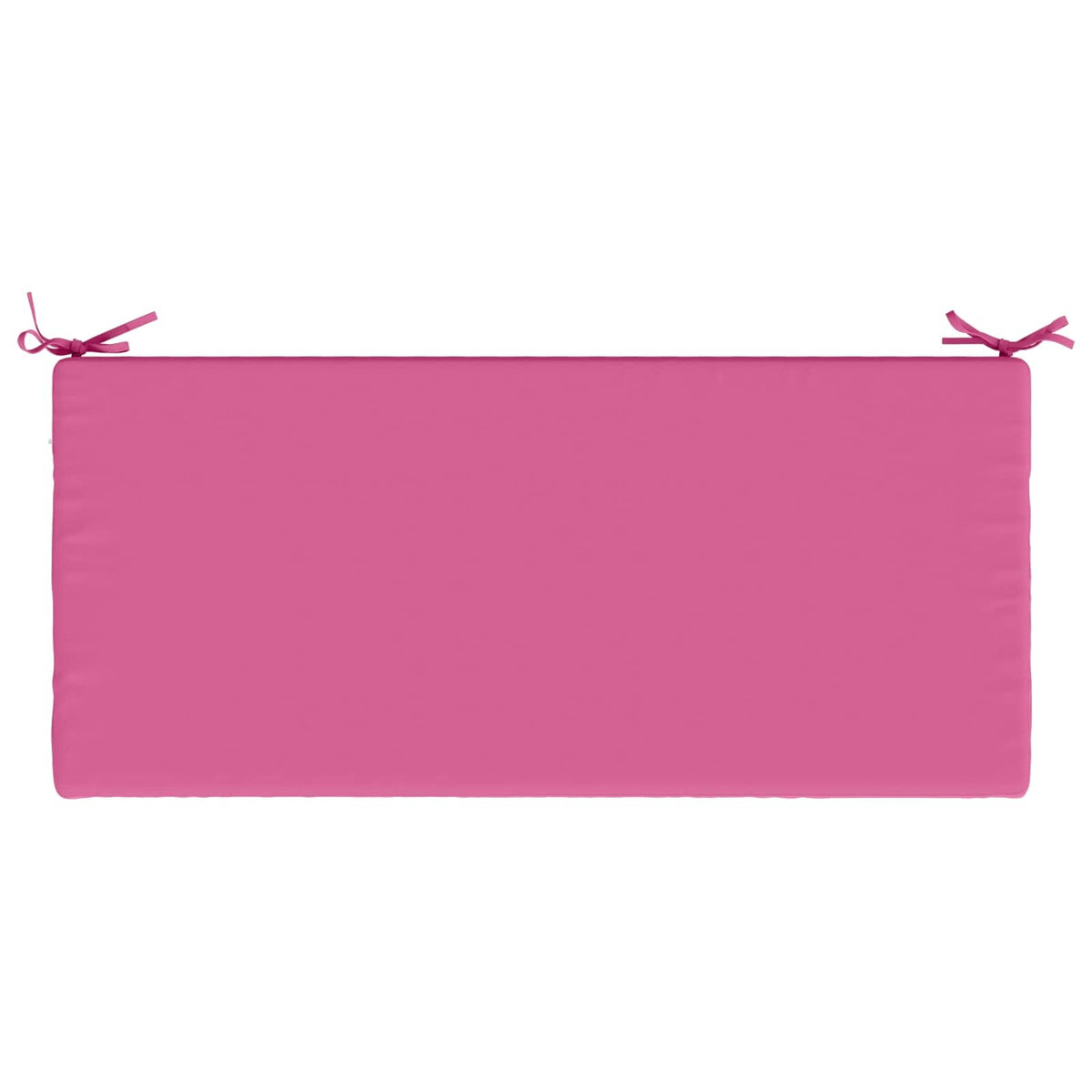 2-Piece Bench Cushions SOEST 2 pcs 100% Polyester Pink