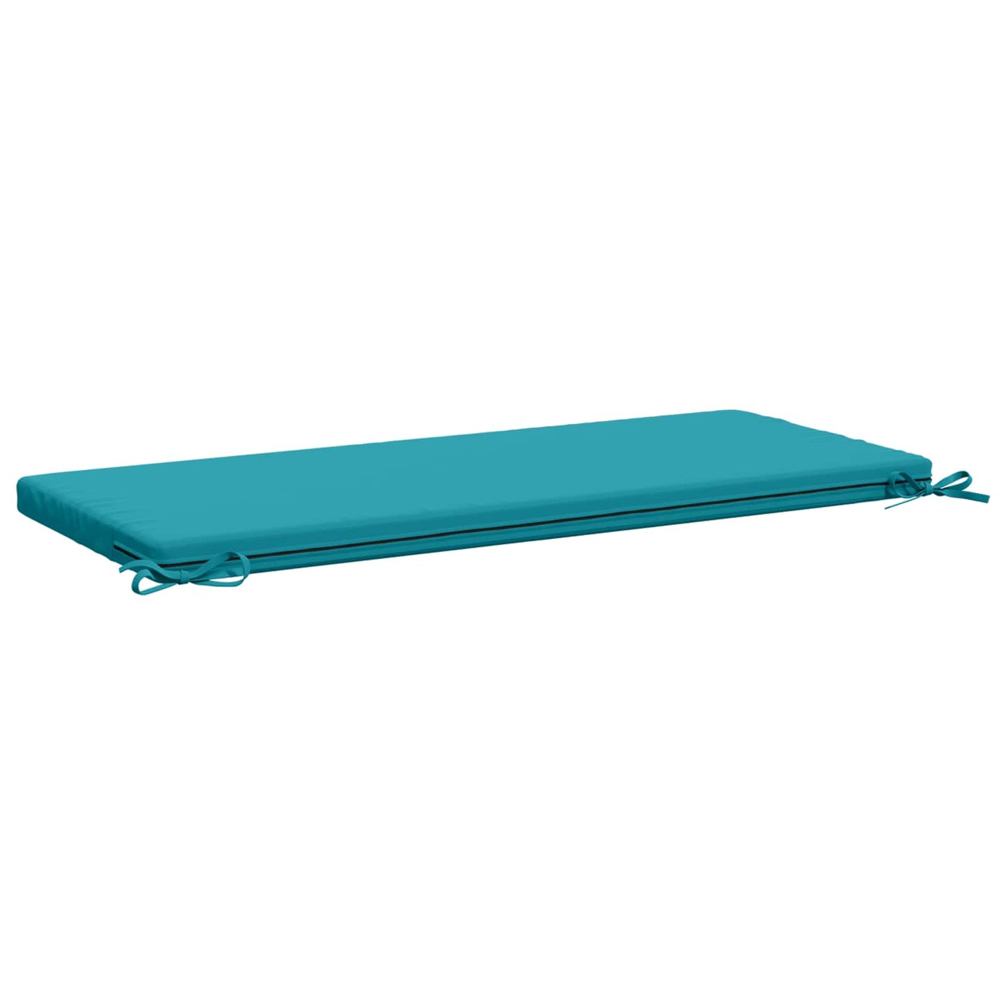 Bench Cushion SOEST 100% Polyester Turquoise 120 x 50 x 5 cm