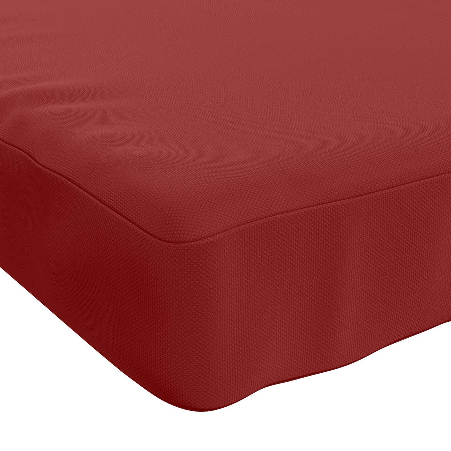 Bench Cushion SOEST 100% Polyester Wine Red 120 x 50 x 5 cm