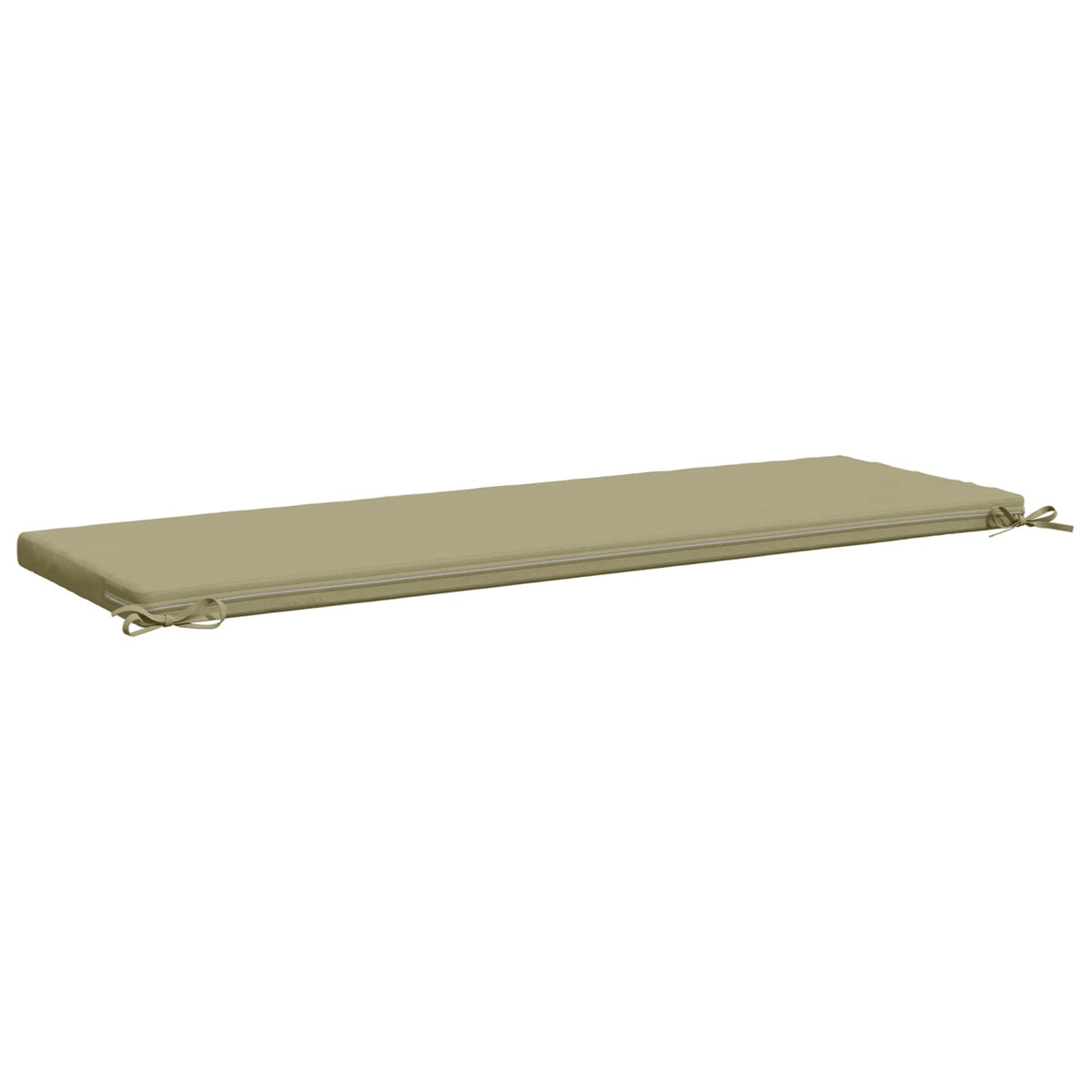 Bench Cushion SOEST 100% Polyester Light Green 140 x 50 x 5 cm