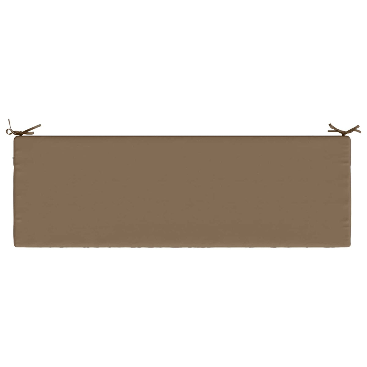 Bench Cushion SOEST 100% Polyester Taupe 140 x 50 x 5 cm