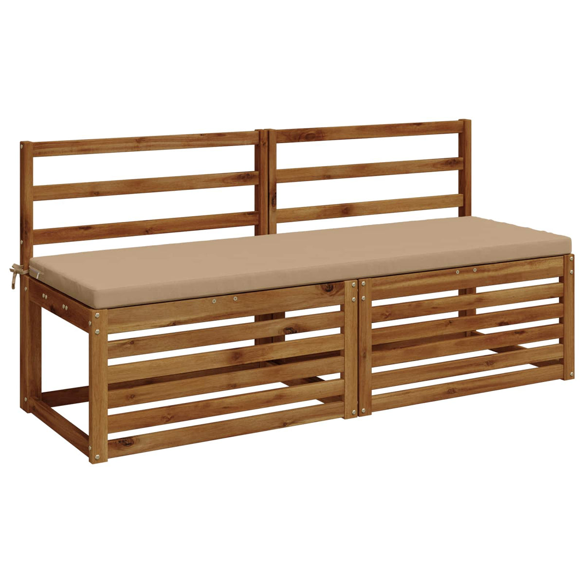 Bench Cushion SOEST 100% Polyester Sand 140 x 50 x 5 cm