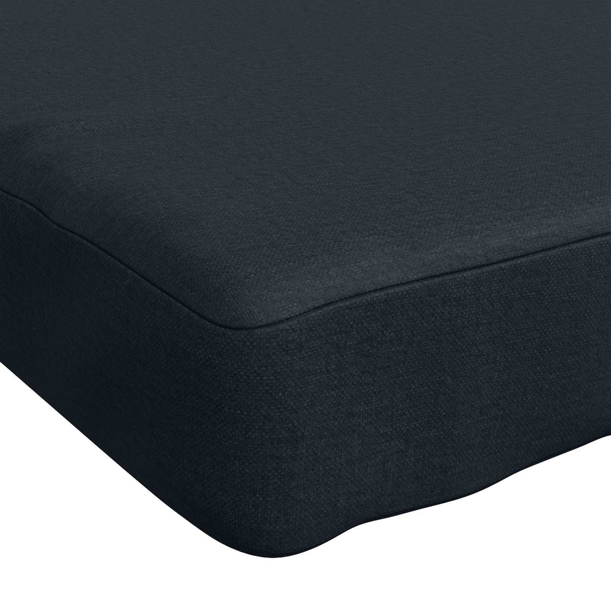 Bench Cushion SOEST 100% Polyester Dark Blue 140 x 50 x 5 cm