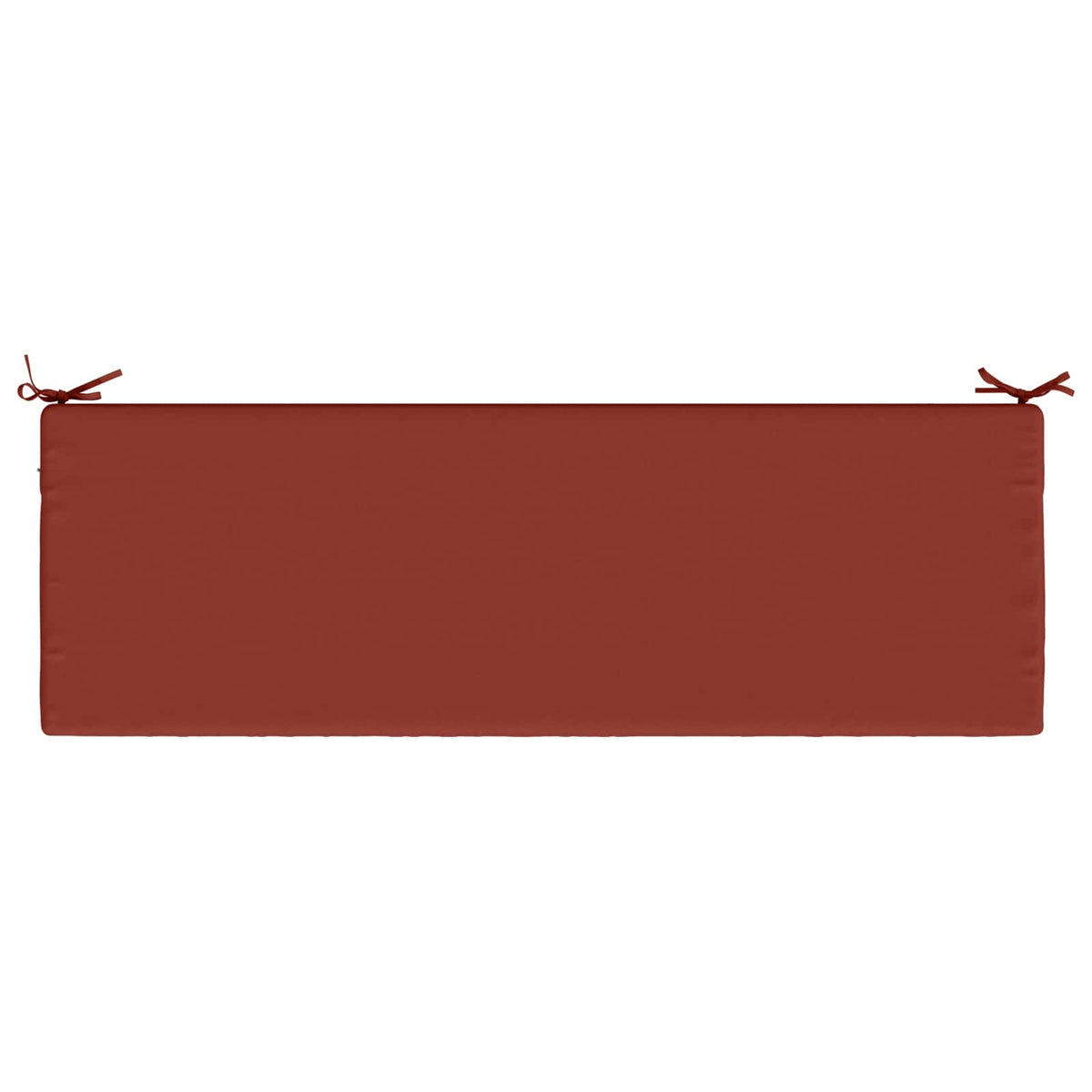 Bench Cushions SOEST 2 pcs 100% Polyester Red 140 x 50 x 5 cm