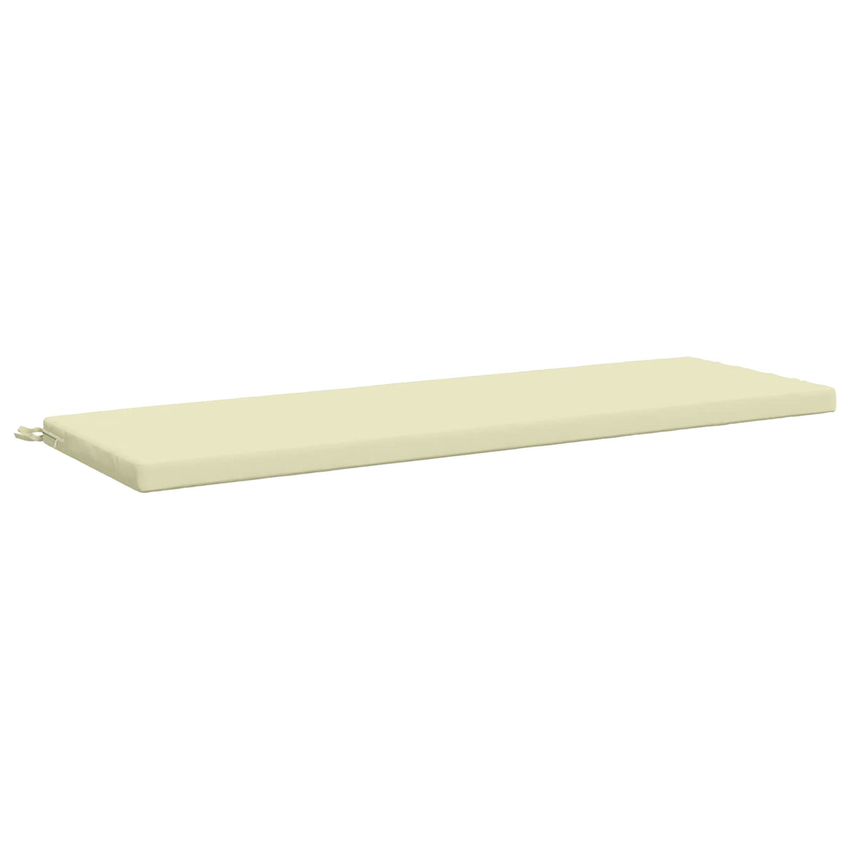 Bench Cushion SOEST 100% Polyester Cream 140 x 50 x 5 cm