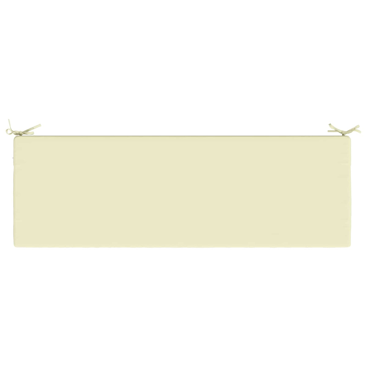 Bench Cushion SOEST 100% Polyester Cream 140 x 50 x 5 cm