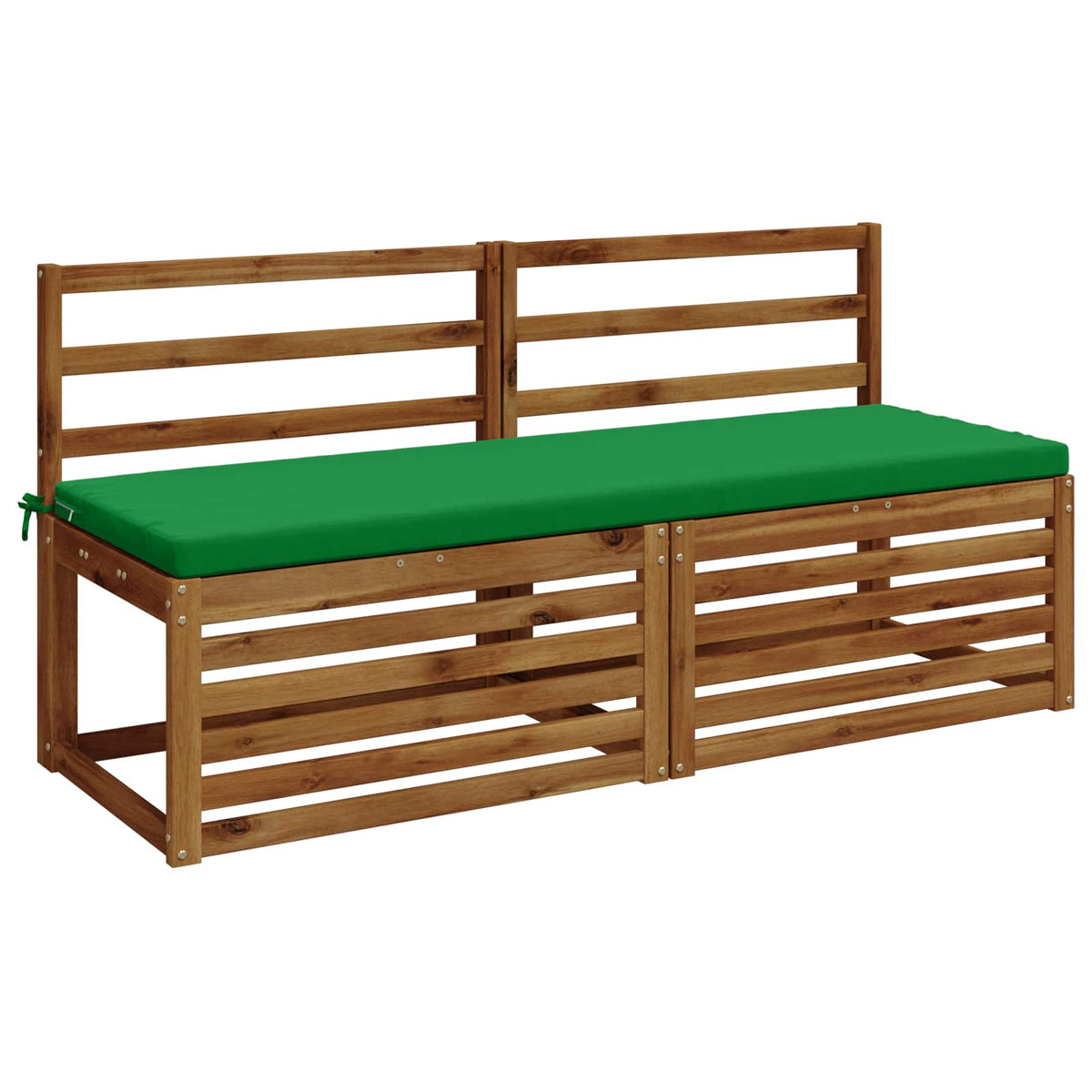 Bench Cushion SOEST 100% Polyester Green 140 x 50 x 5 cm