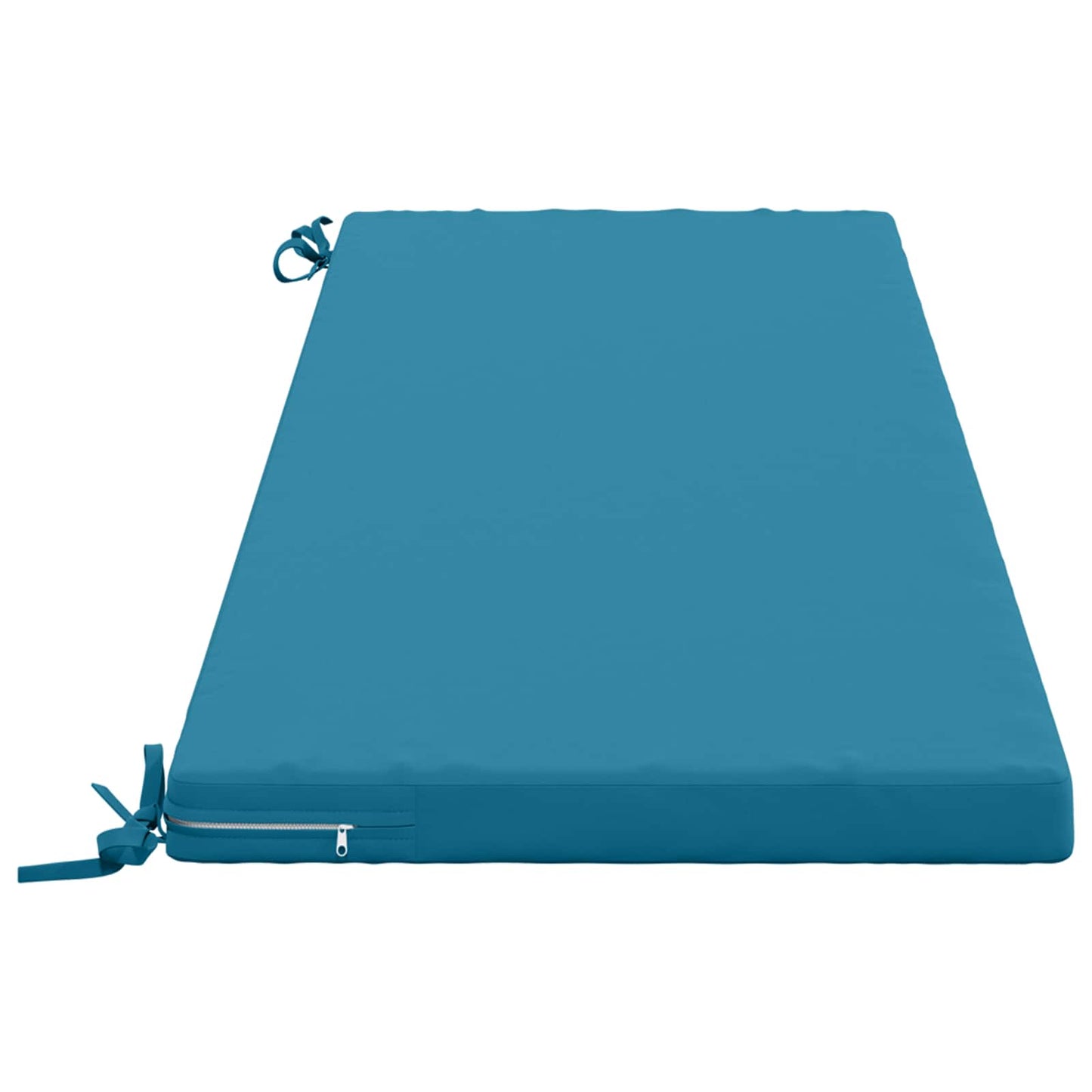 Bench Cushion SOEST 100% Polyester Light Blue 140 x 50 x 5 cm