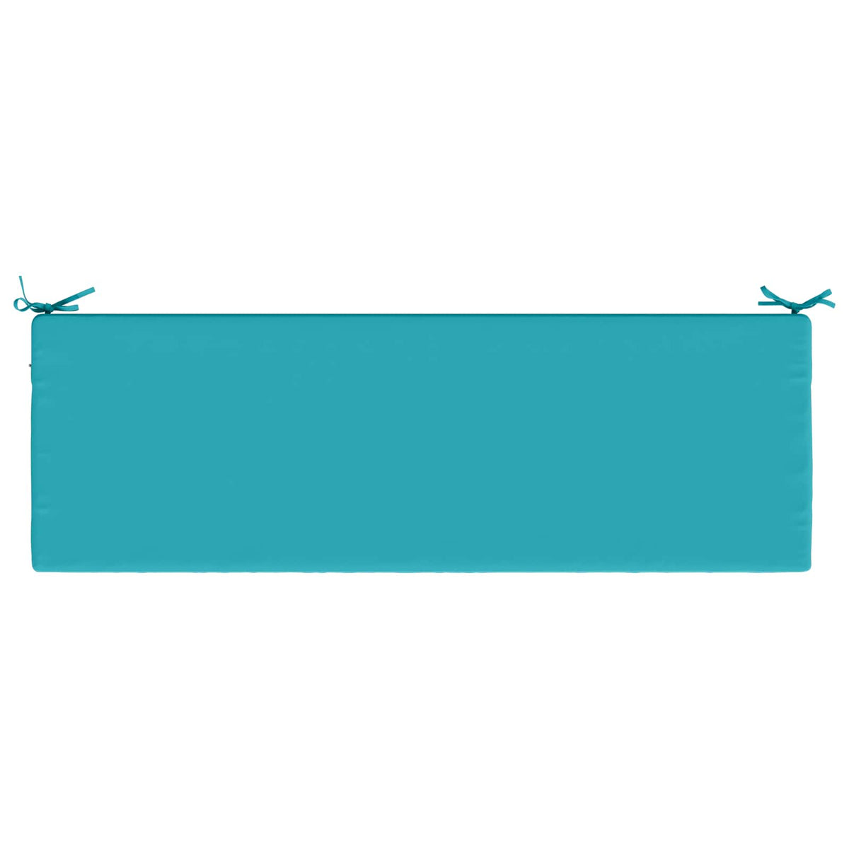 Bench Cushion SOEST 100% Polyester Turquoise 140 x 50 x 5 cm