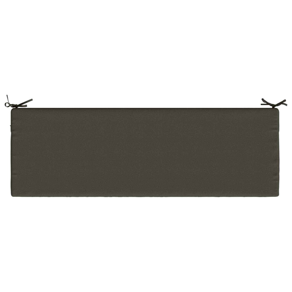 2-Piece Bench Cushions SOEST 2 pcs 100% Polyester Anthracite