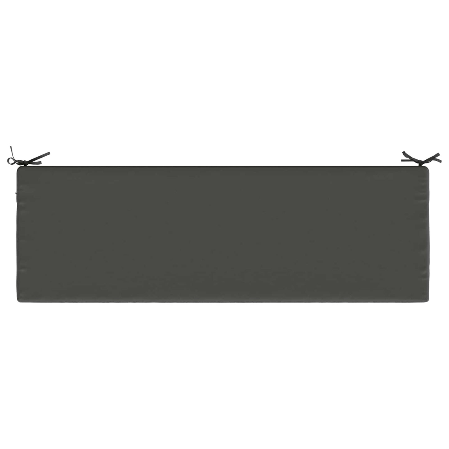 2-Piece Bench Cushions SOEST 2 pcs 100% Polyester Anthracite