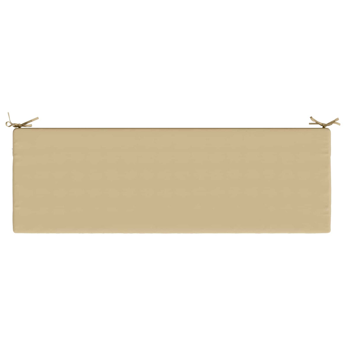2-Piece Bench Cushions SOEST 2 pcs 100% Polyester Beige