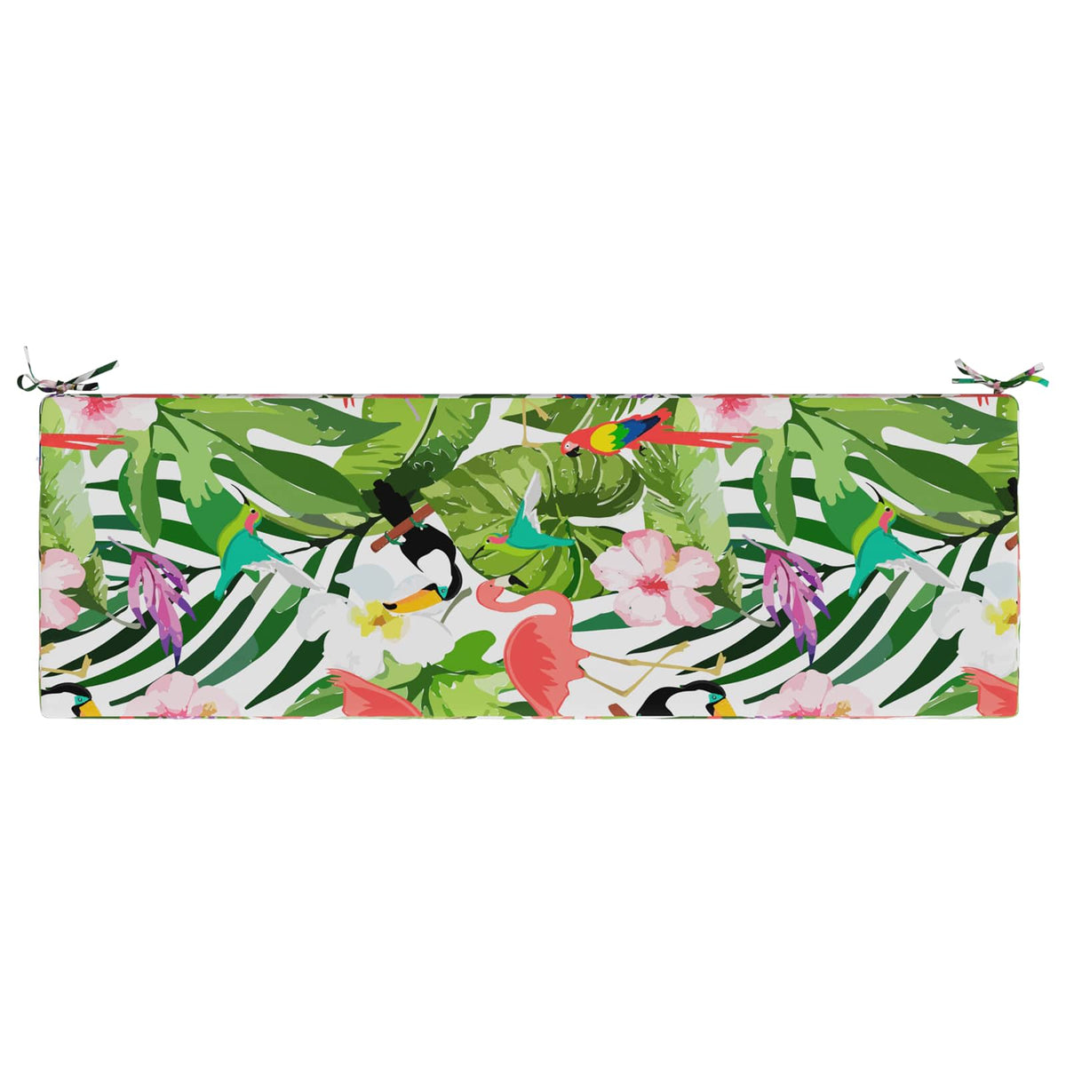 Bench Cushion SOEST 100% Polyester Multicolour 150 x 50 x 5 cm
