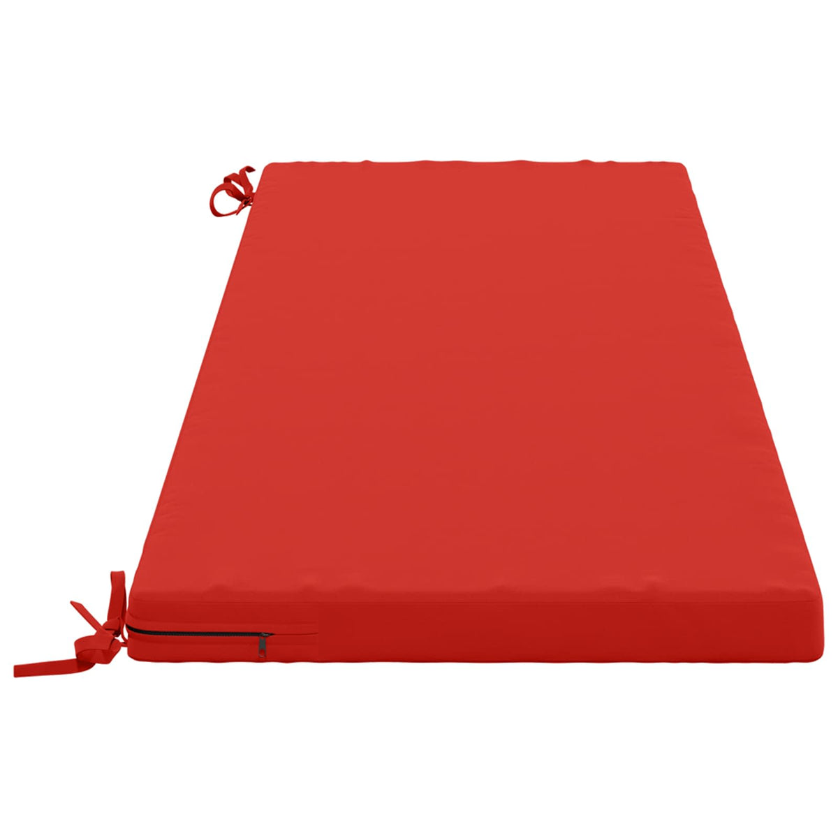 Bench Cushion SOEST 100% Polyester Red 150 x 50 x 5 cm