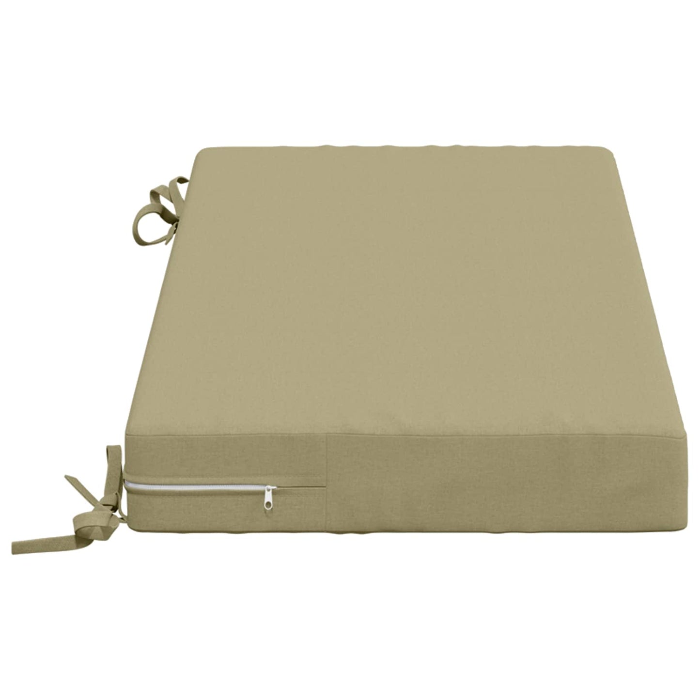 Bench Cushion SOEST 100% Polyester Light Green 60 x 40 x 8 cm