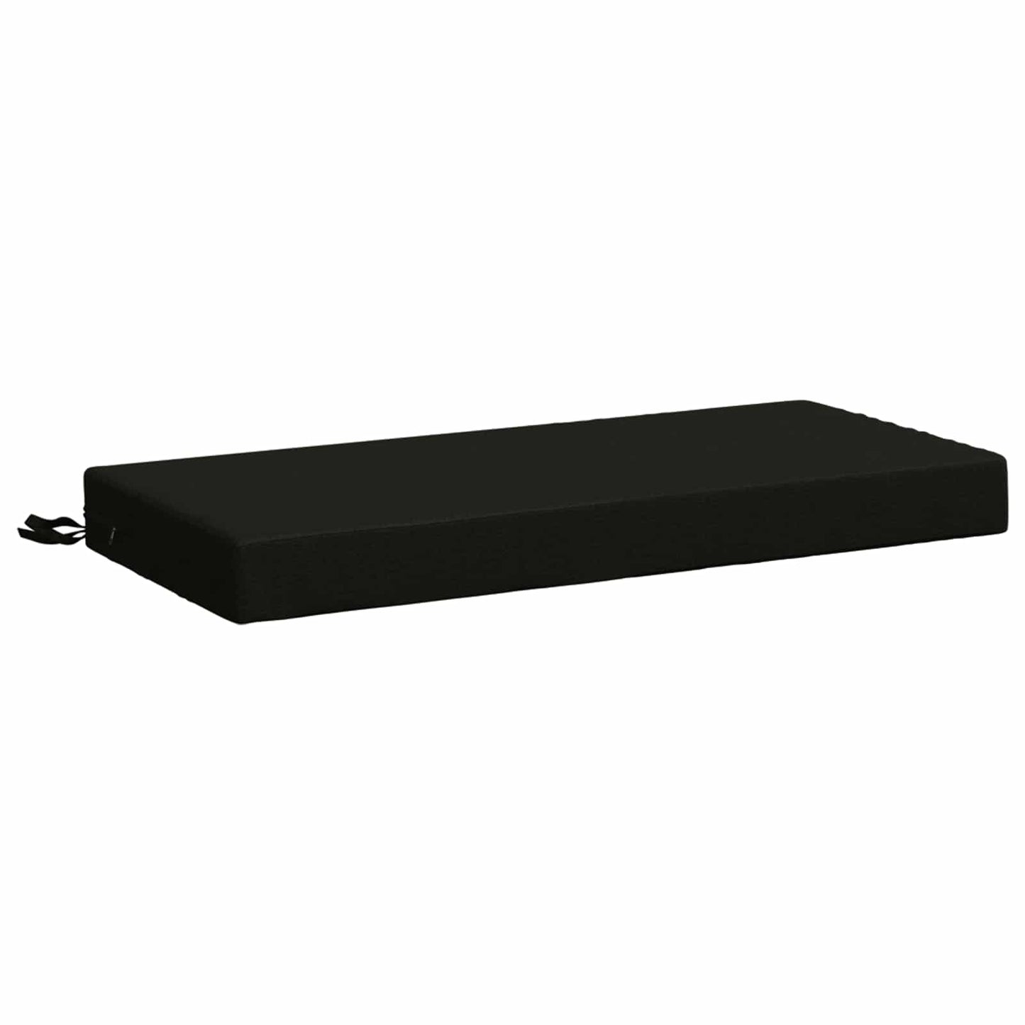 2-Piece Bench Cushions SOEST 2 pcs 100% Polyester Black