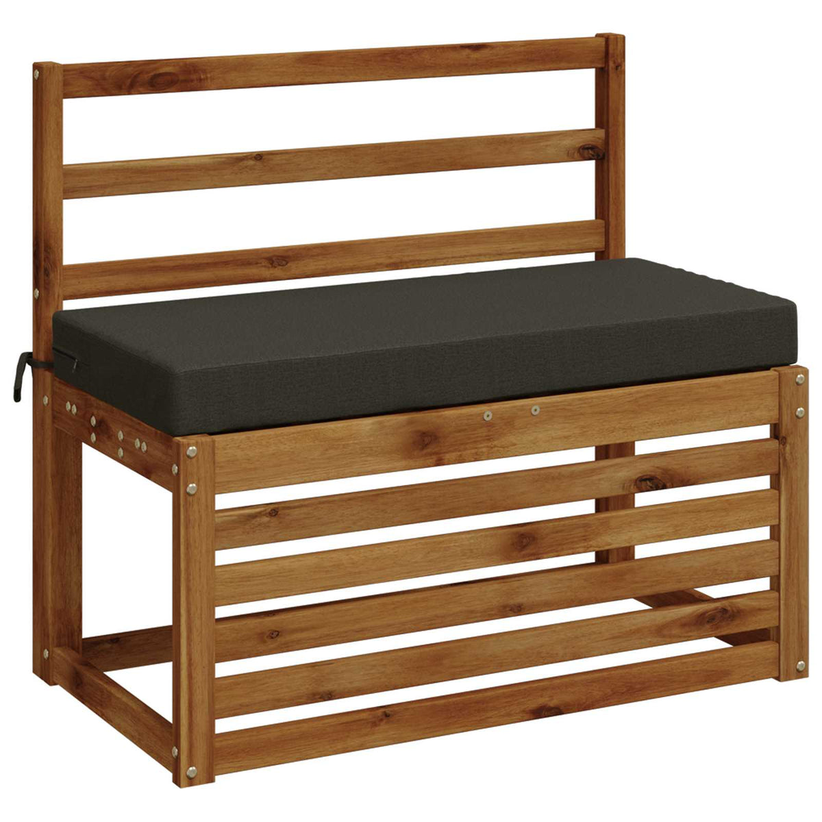 Bench Cushions SOEST 2 pcs 100% Polyester Anthracite