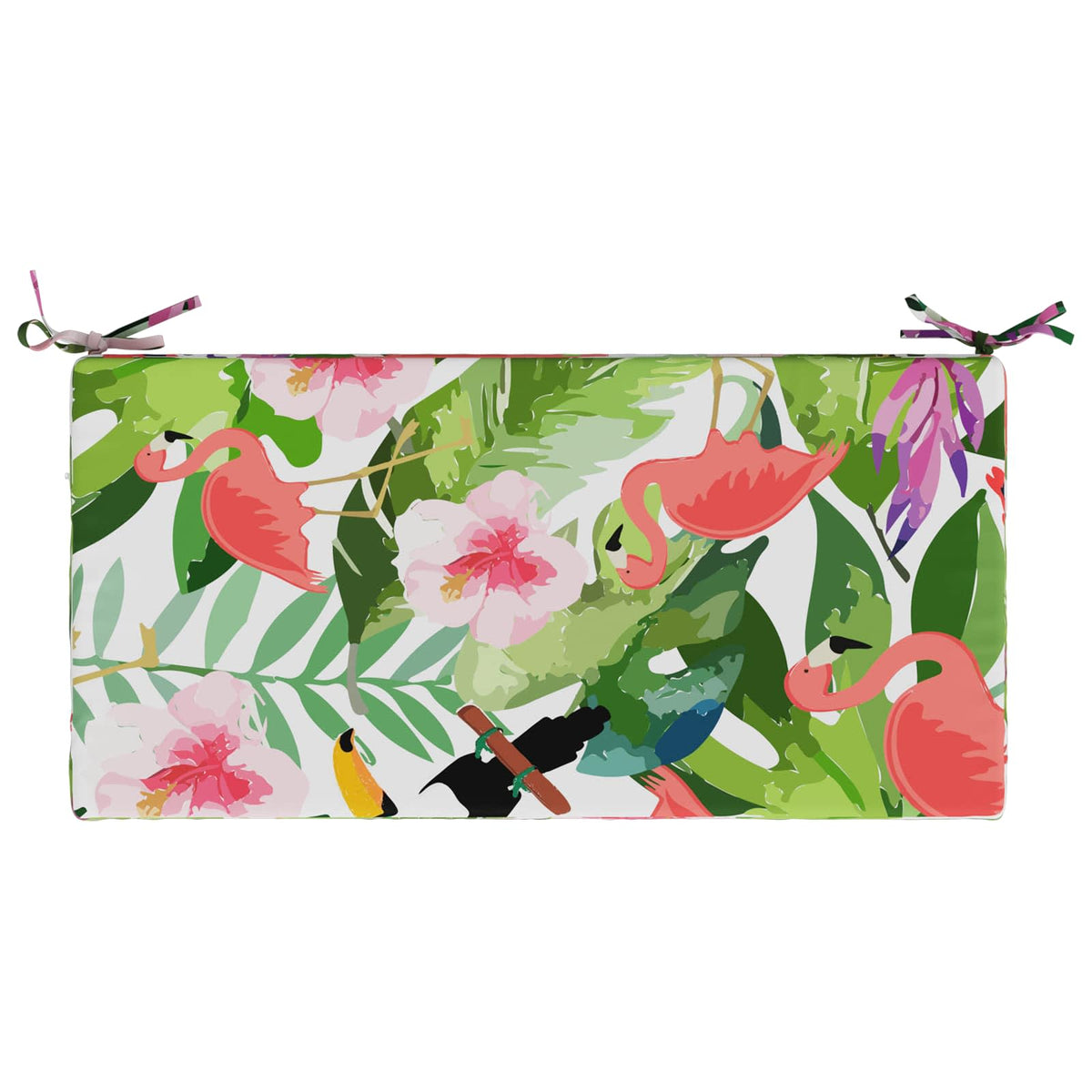 Bench Cushion SOEST 100% Polyester Multicolour 60 x 40 x 8 cm