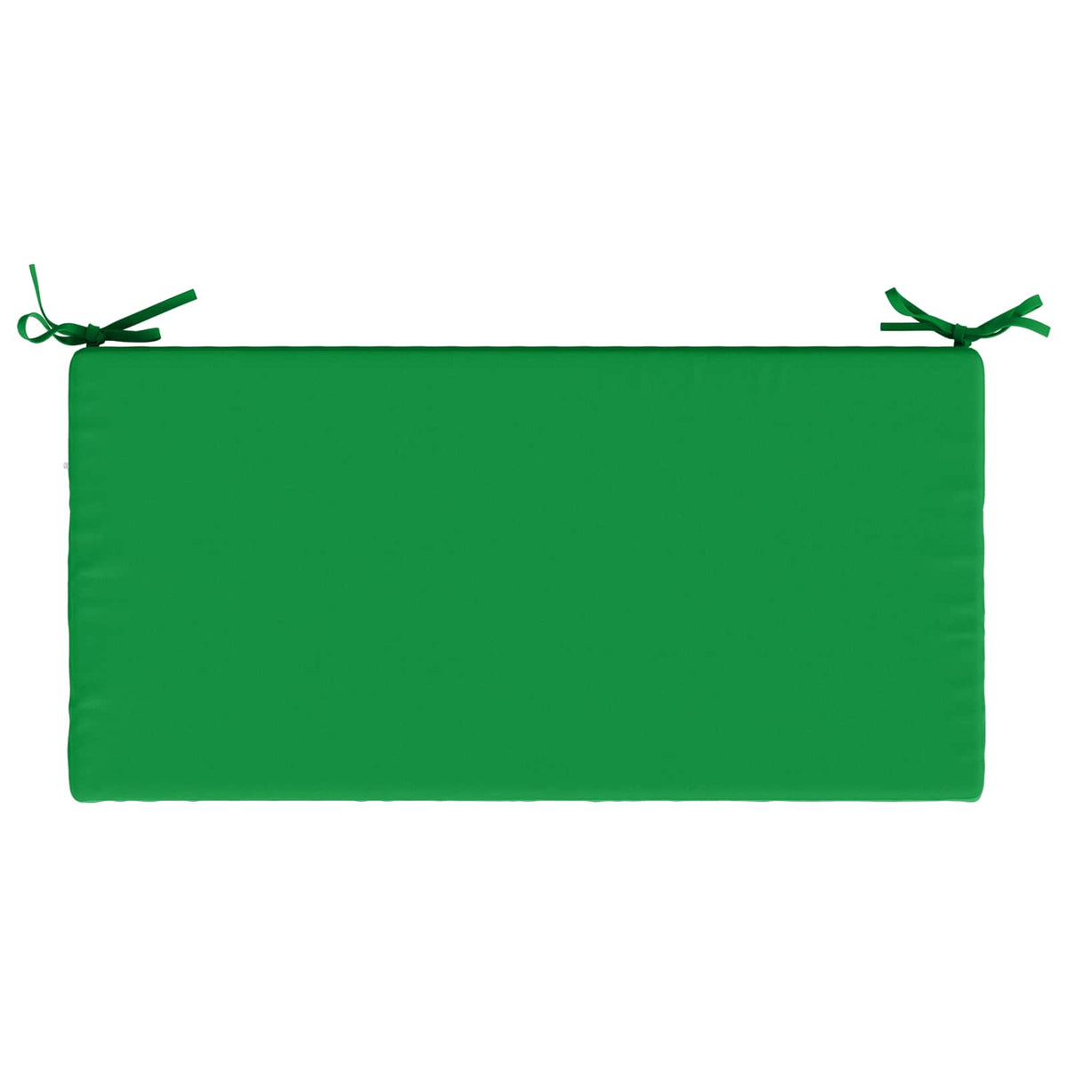 Bench Cushions SOEST 2 pcs 100% Polyester Green 60 x 40 x 8 cm