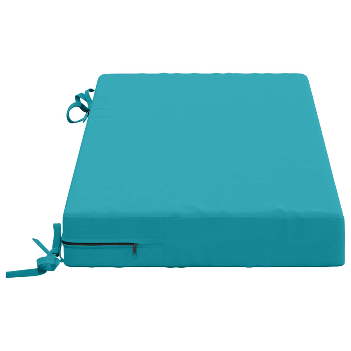 Bench Cushions SOEST 2 pcs 100% Polyester Turquoise