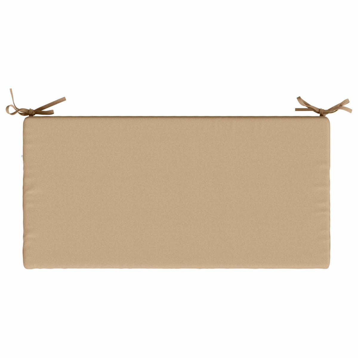 Bench Cushion SOEST 100% Polyester Sand 80 x 40 x 8 cm