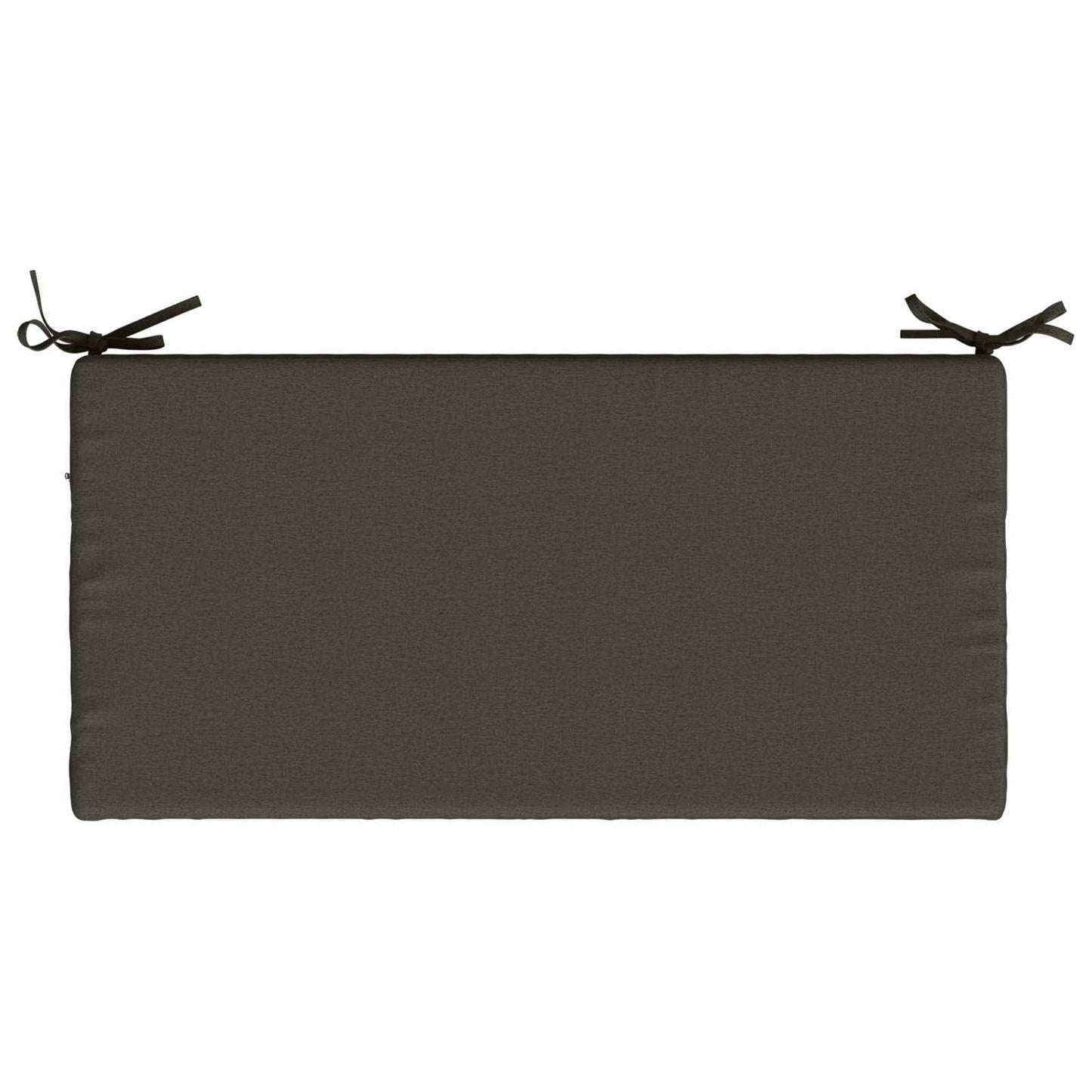 Bench Cushion SOEST 100% Polyester Anthracite 80 x 40 x 8 cm
