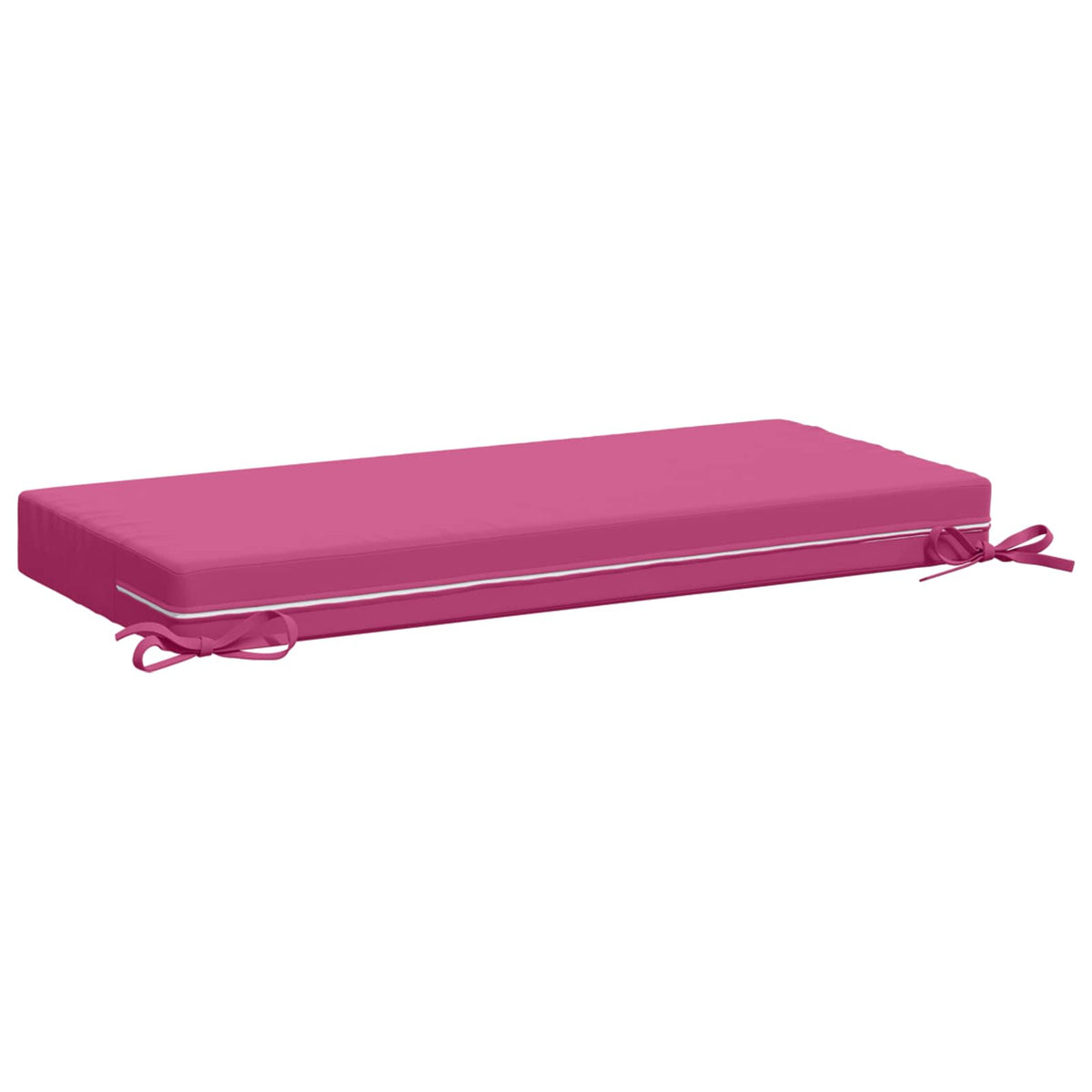 Bench Cushion SOEST 100% Polyester Pink 80 x 40 x 8 cm