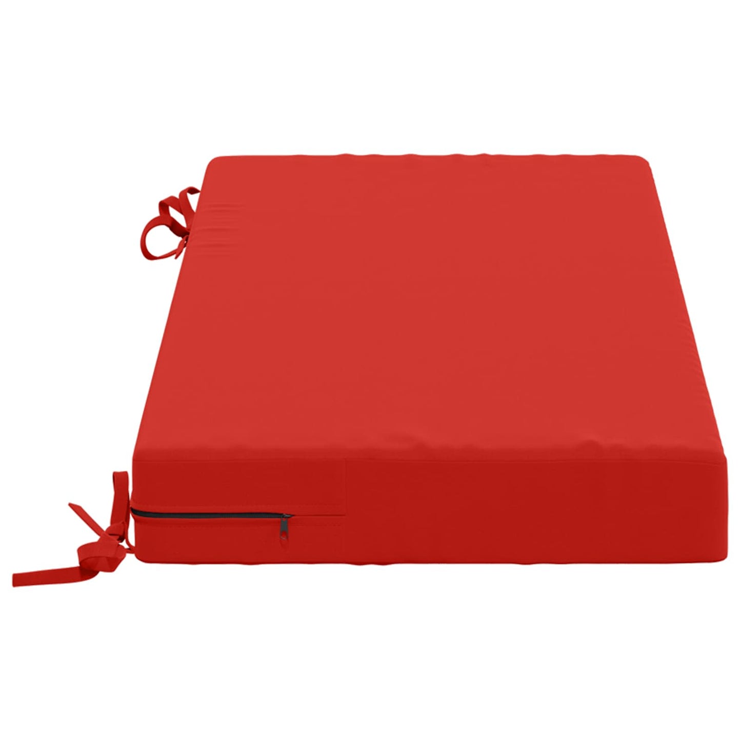 2-Piece Bench Cushions SOEST 2 pcs 100% Polyester Red