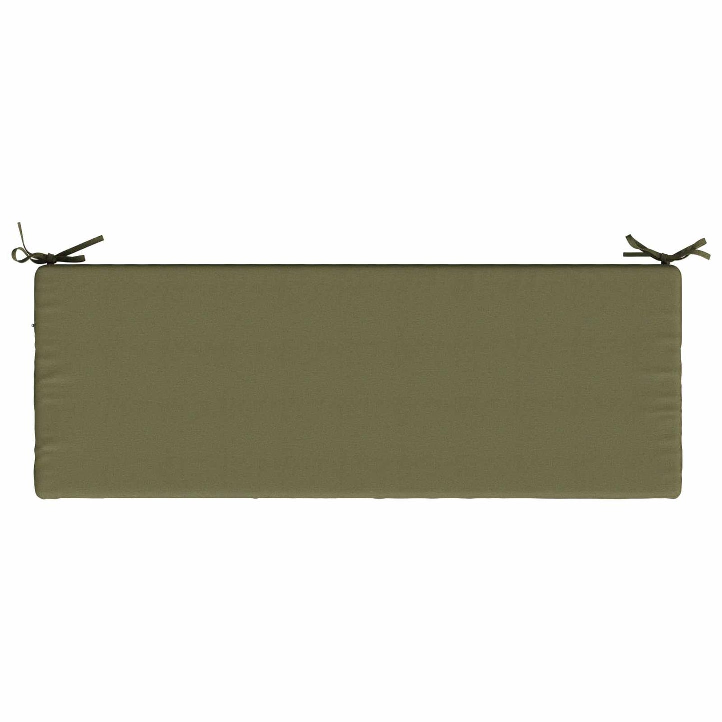 Bench Cushion SOEST 100% Polyester Olive Green 100 x 40 x 8 cm