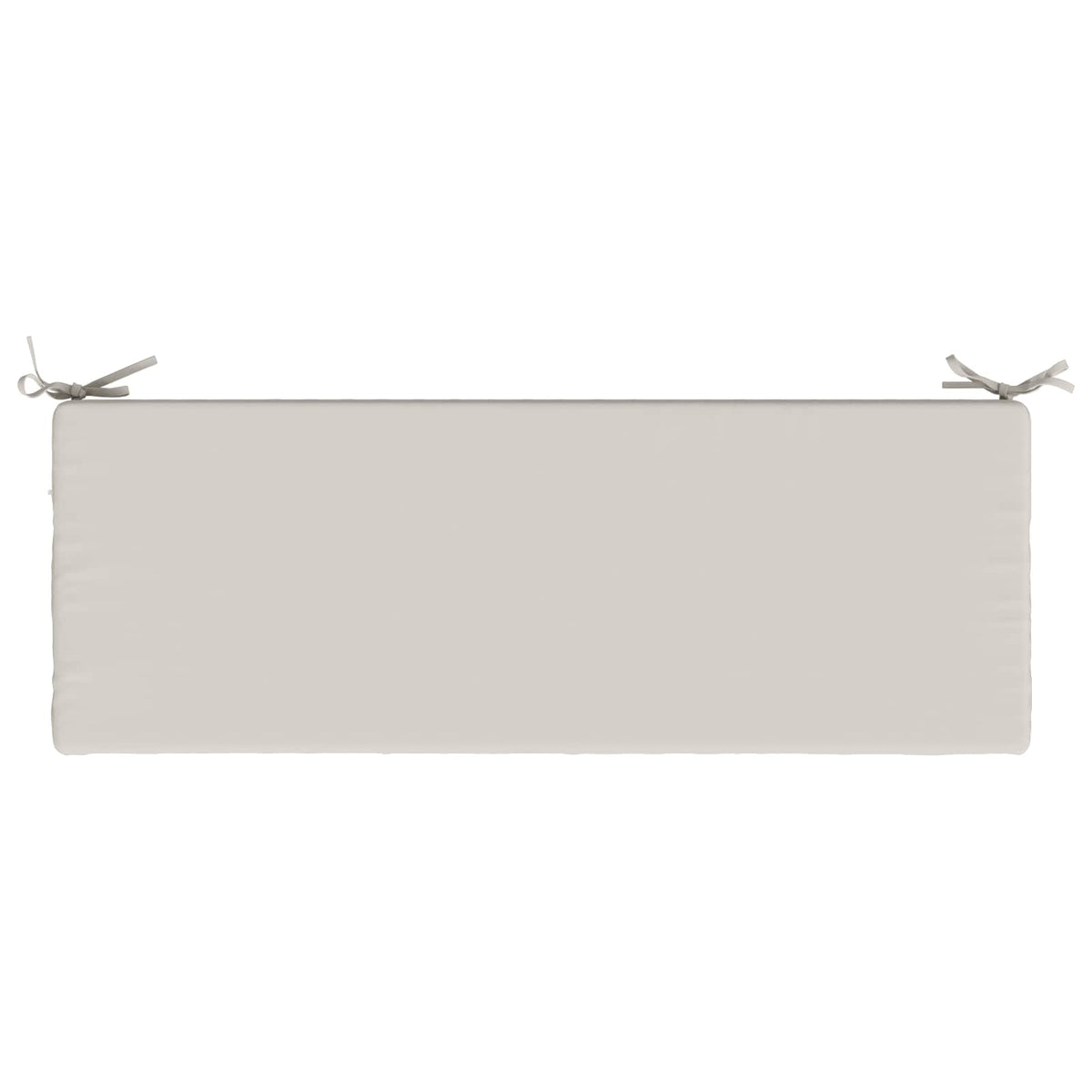 2-Piece Bench Cushions SOEST 2 pcs 100% Polyester White