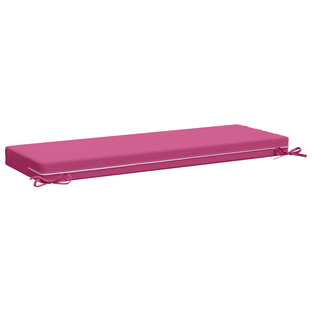 Bench Cushion SOEST 100% Polyester Pink 100 x 40 x 8 cm