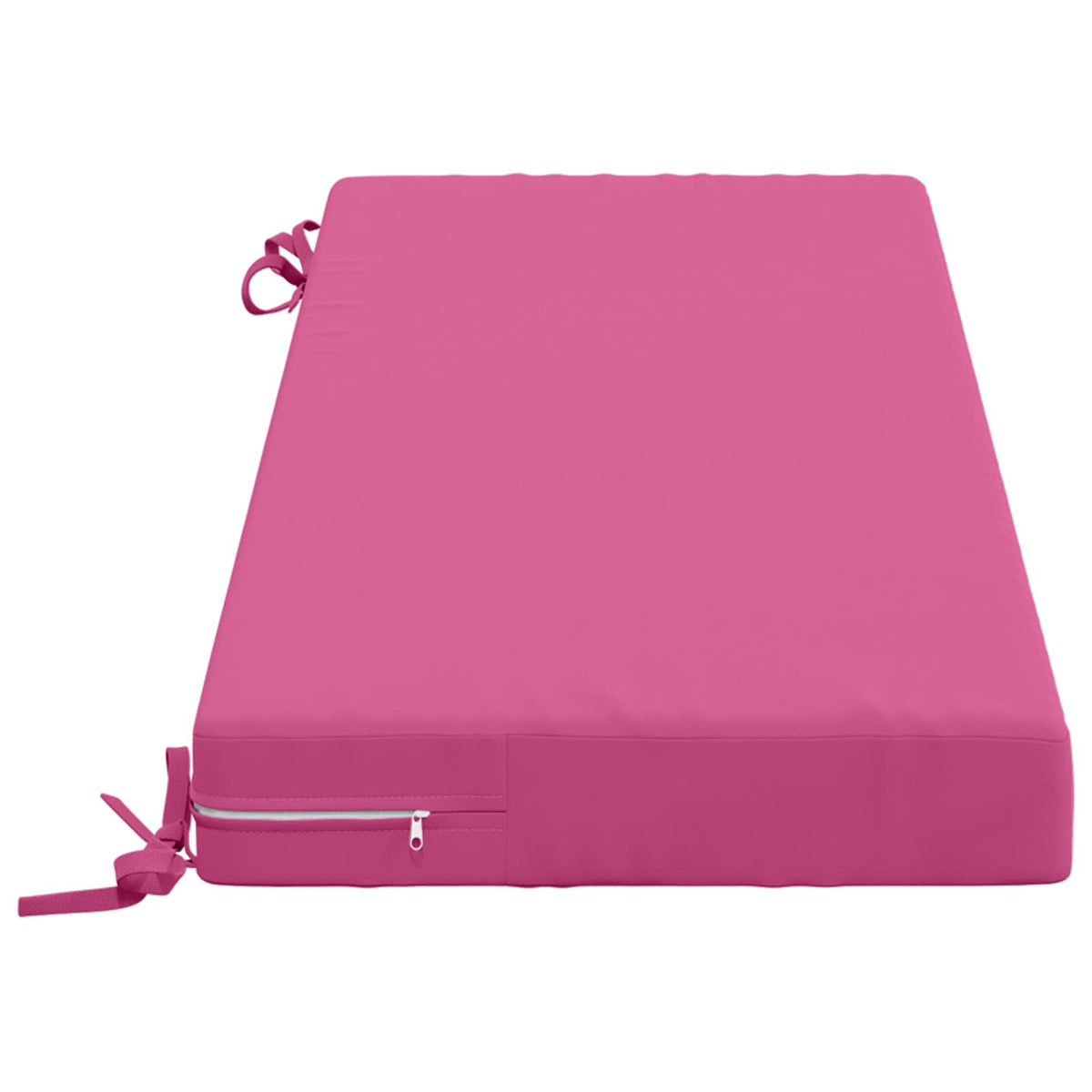 Bench Cushions SOEST 2 pcs 100% Polyester Pink 100 x 40 x 8 cm