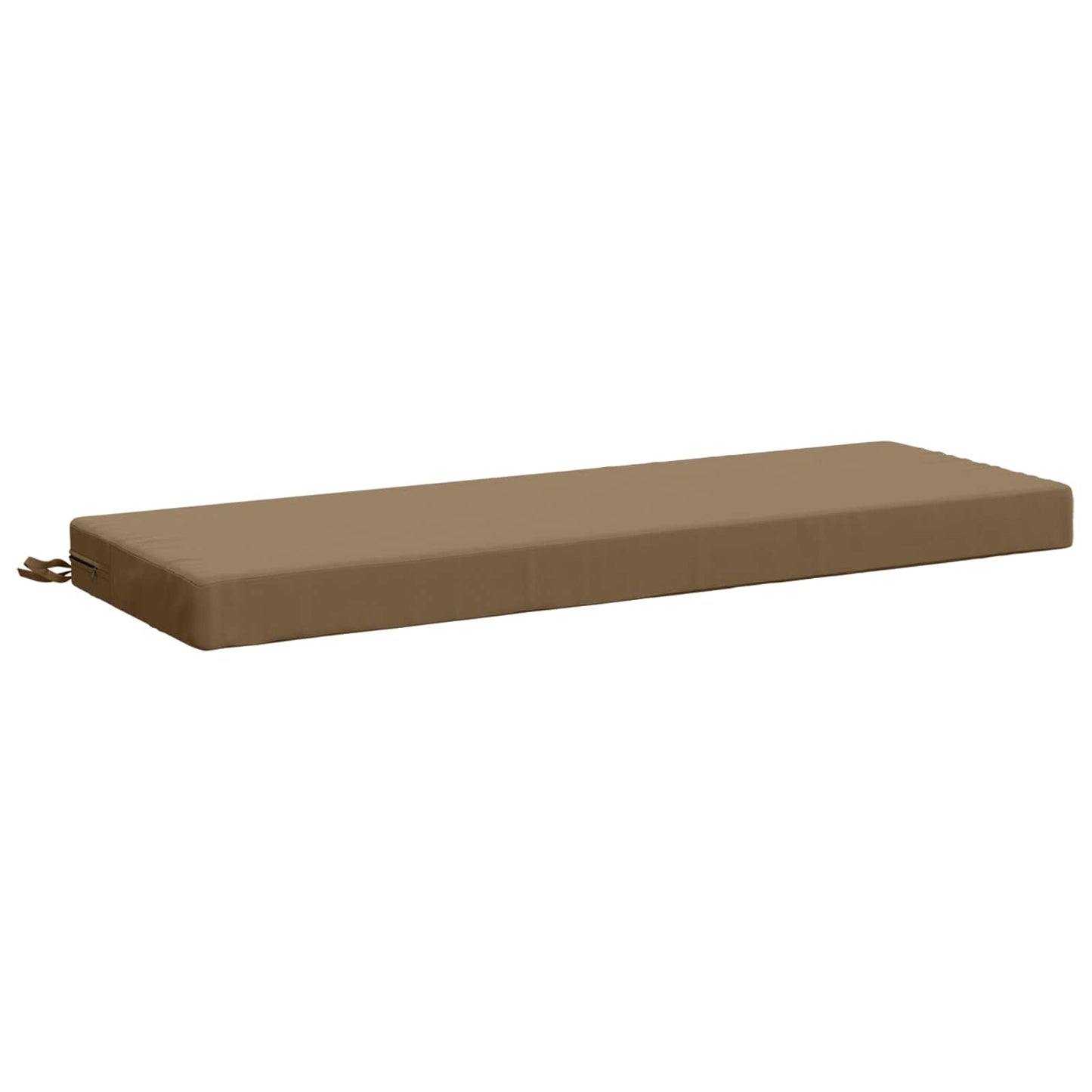 Bench Cushion SOEST 100% Polyester Taupe 100 x 40 x 8 cm