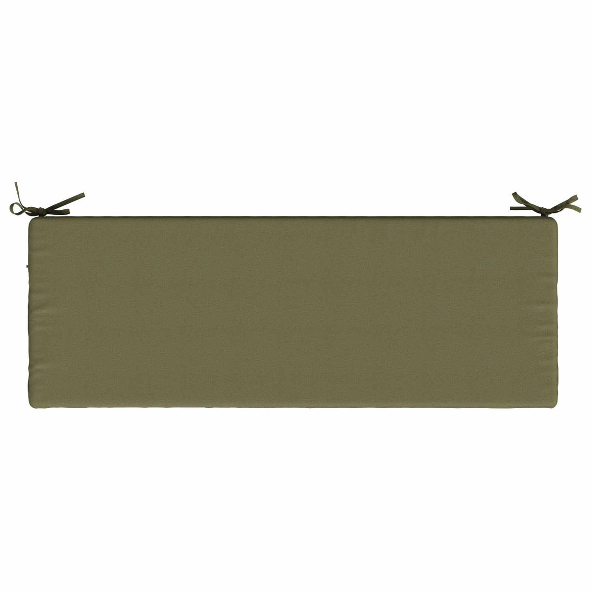 Bench Cushion SOEST 100% Polyester Olive Green 110 x 40 x 8 cm