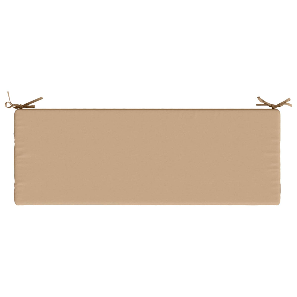 Bench Cushion SOEST 100% Polyester Sand 110 x 40 x 8 cm